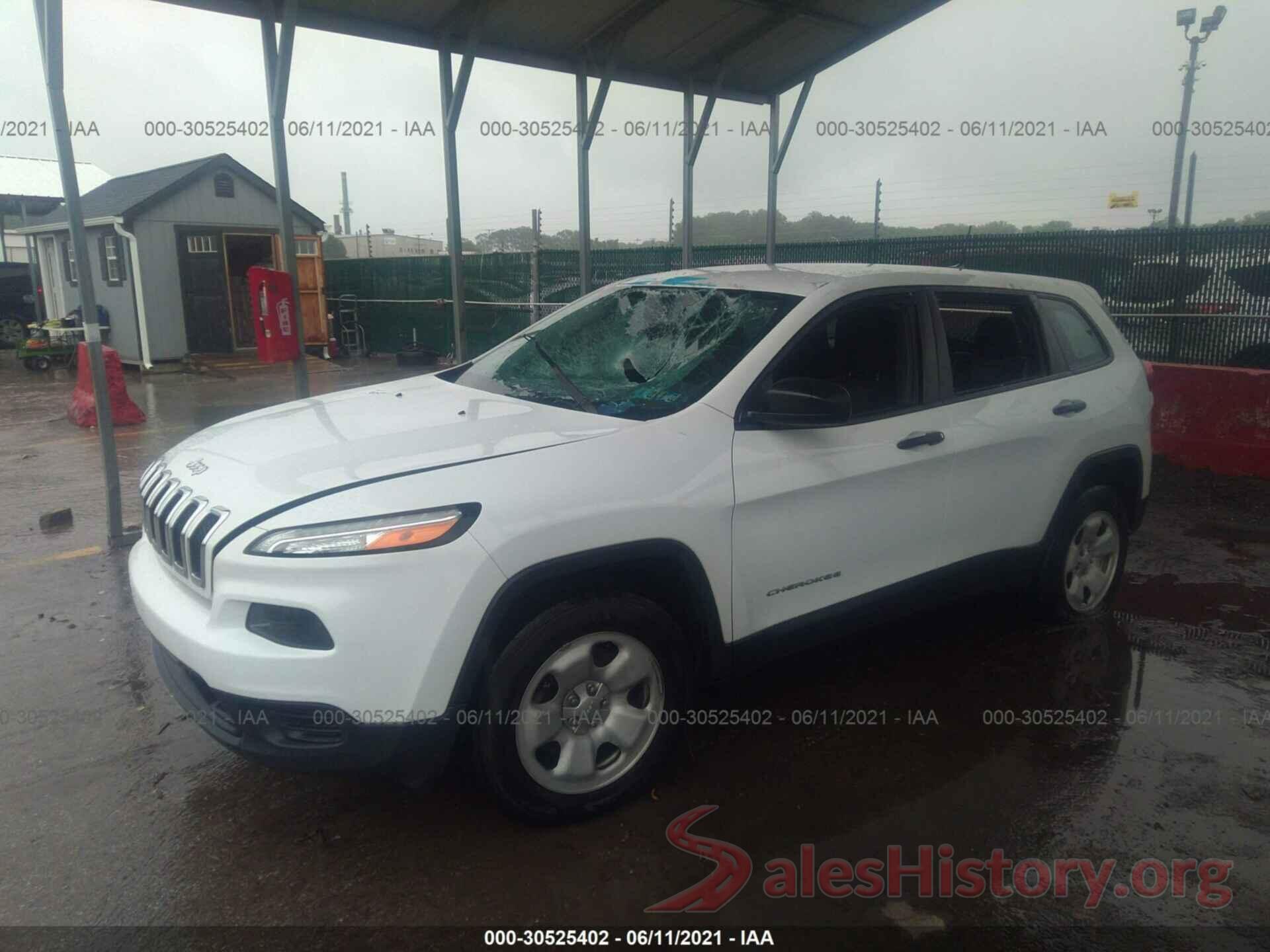 1C4PJMAB0GW203321 2016 JEEP CHEROKEE