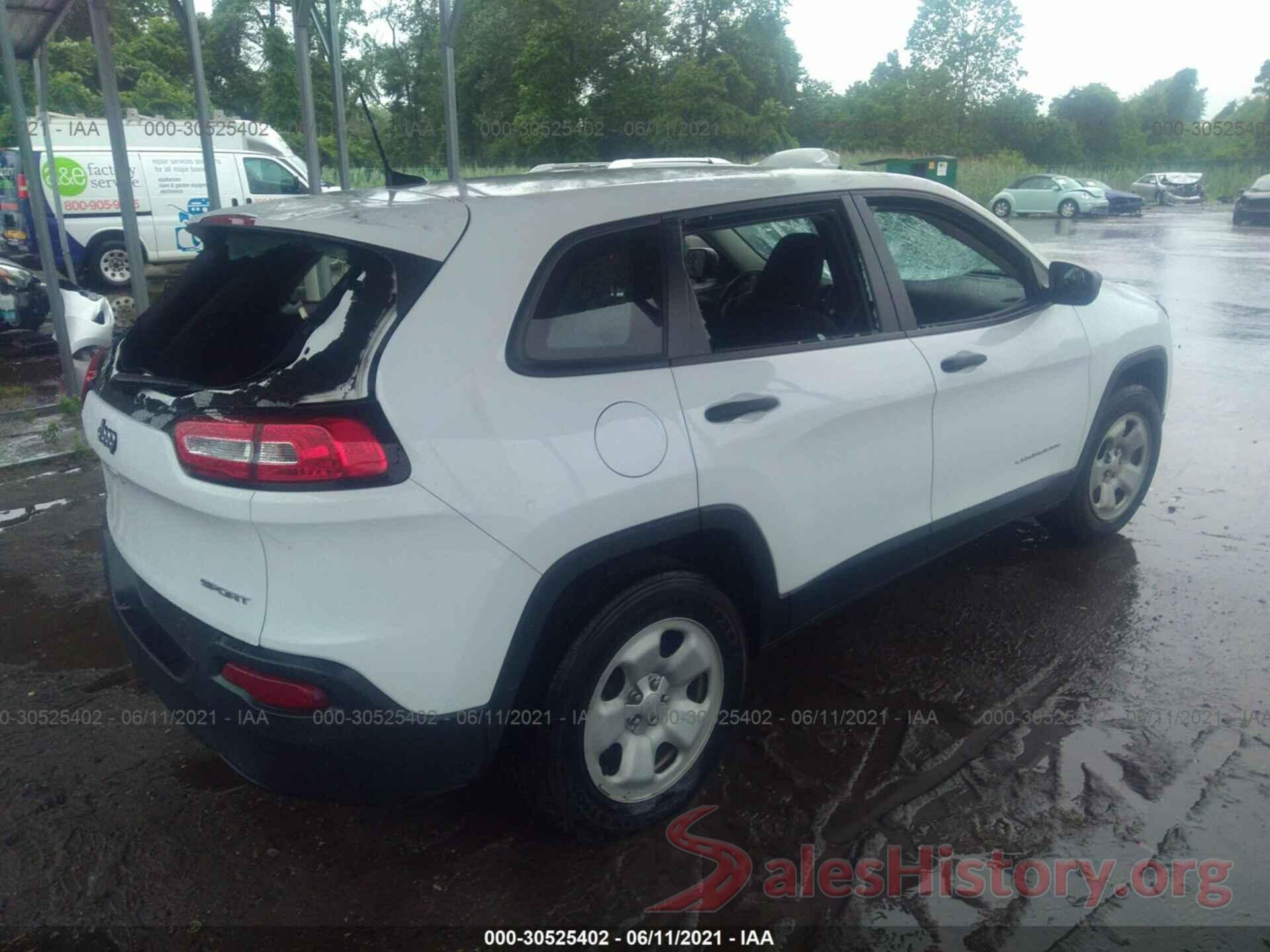 1C4PJMAB0GW203321 2016 JEEP CHEROKEE