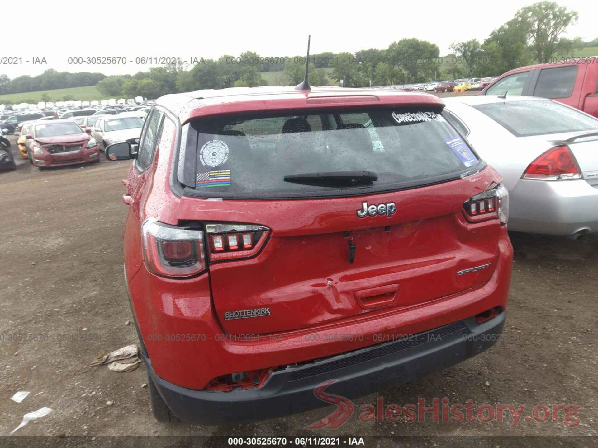 3C4NJCABXKT677602 2019 JEEP COMPASS