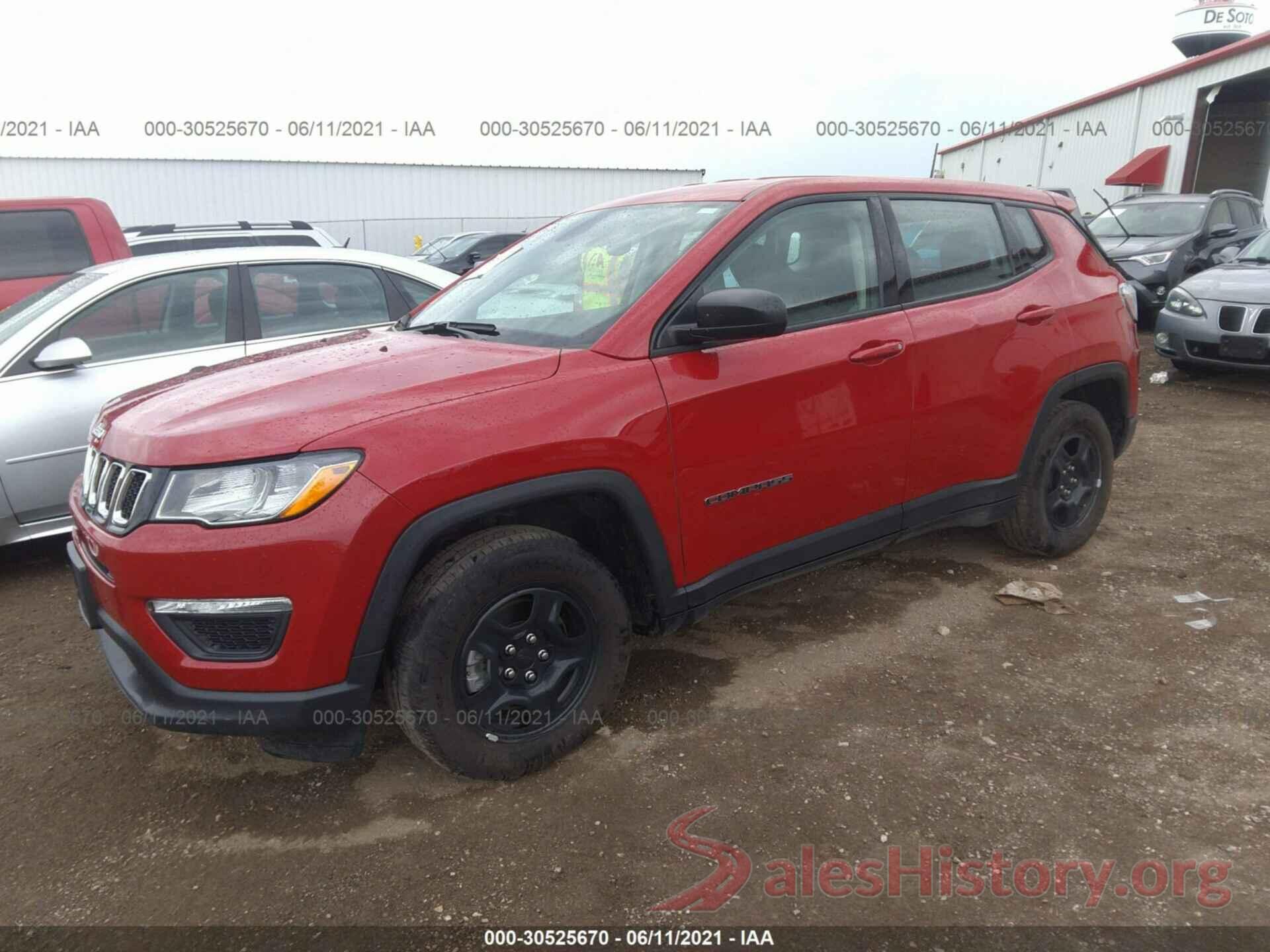 3C4NJCABXKT677602 2019 JEEP COMPASS