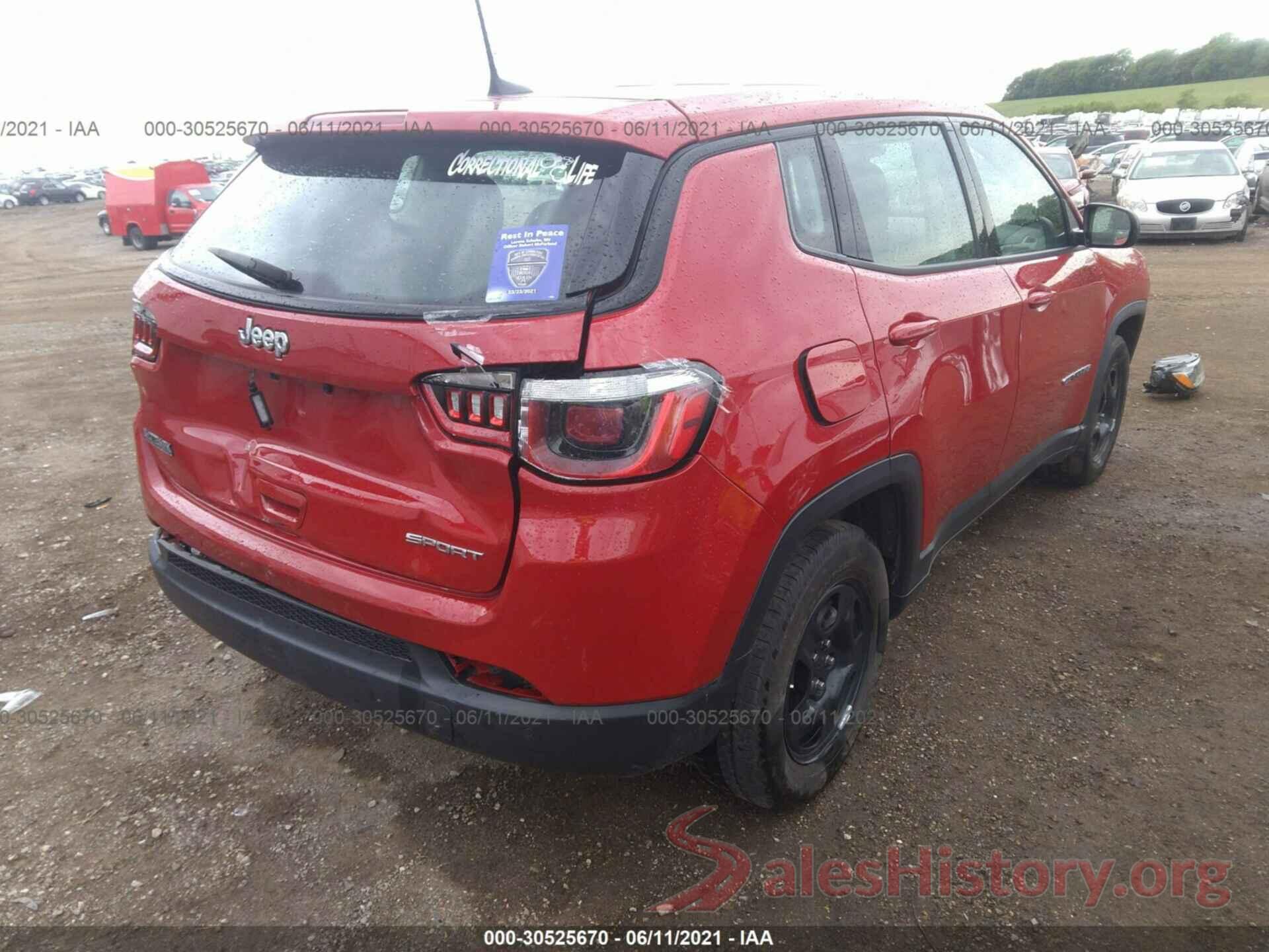 3C4NJCABXKT677602 2019 JEEP COMPASS