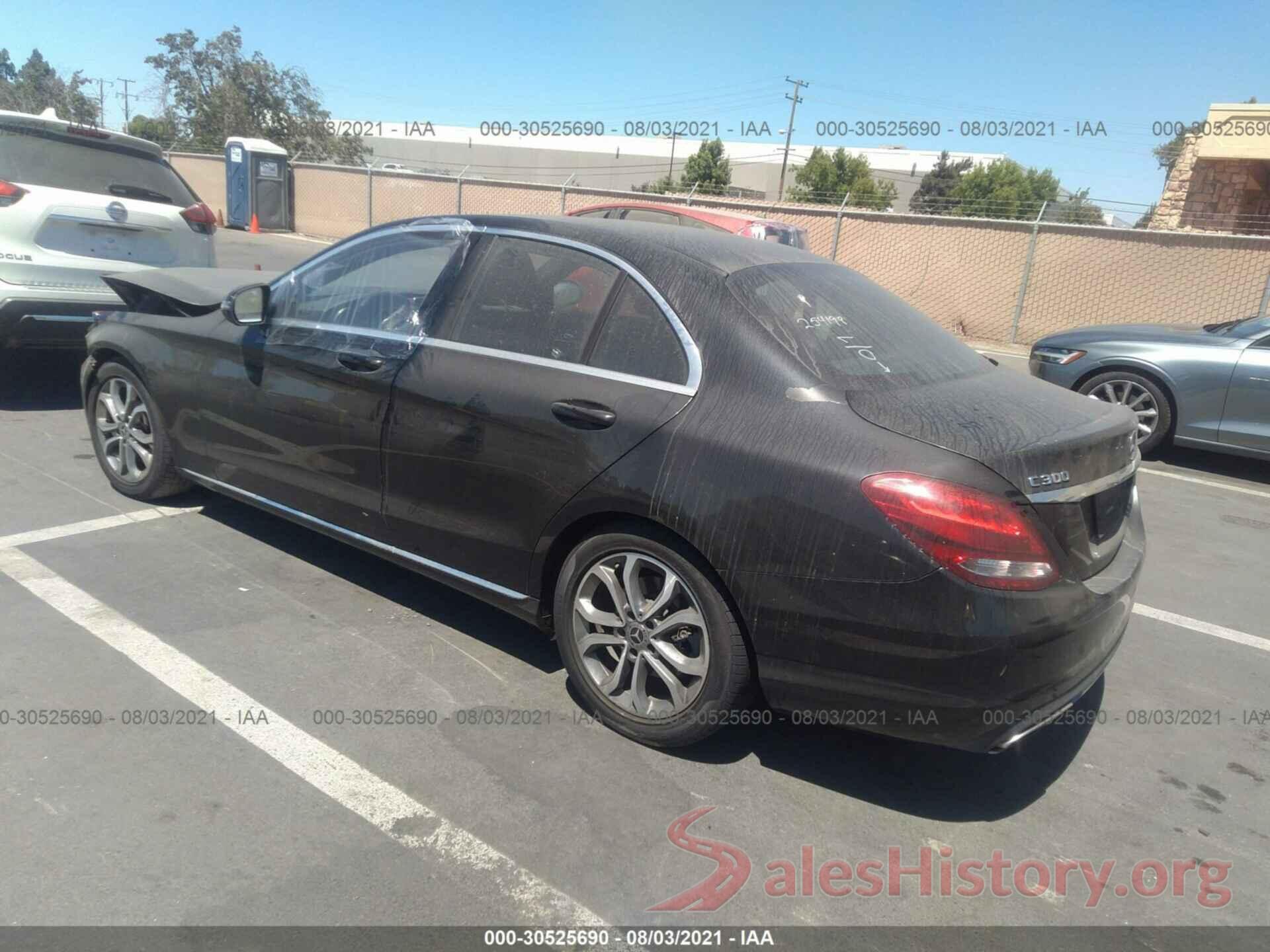 55SWF4JB8JU254198 2018 MERCEDES-BENZ C-CLASS