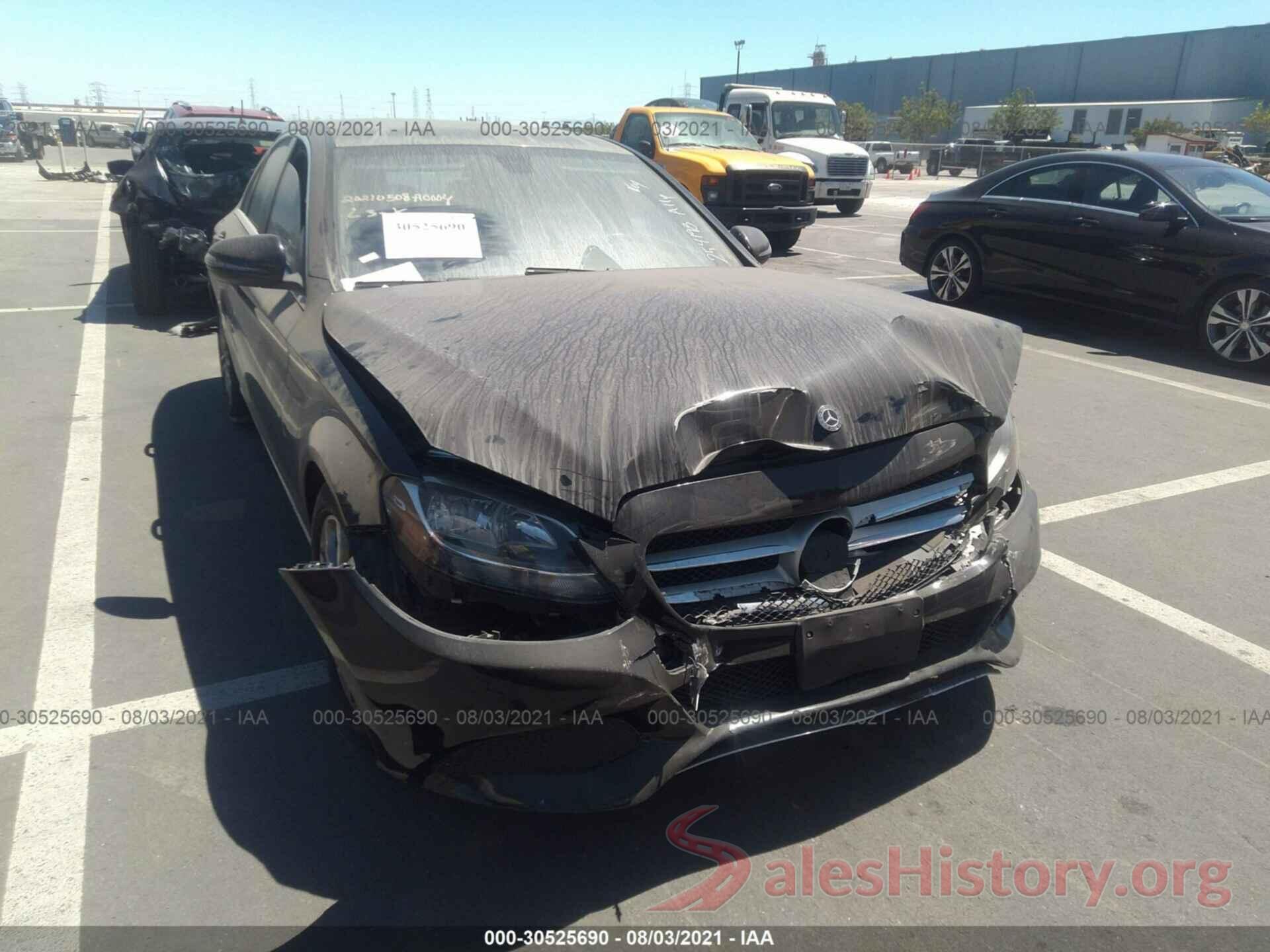 55SWF4JB8JU254198 2018 MERCEDES-BENZ C-CLASS