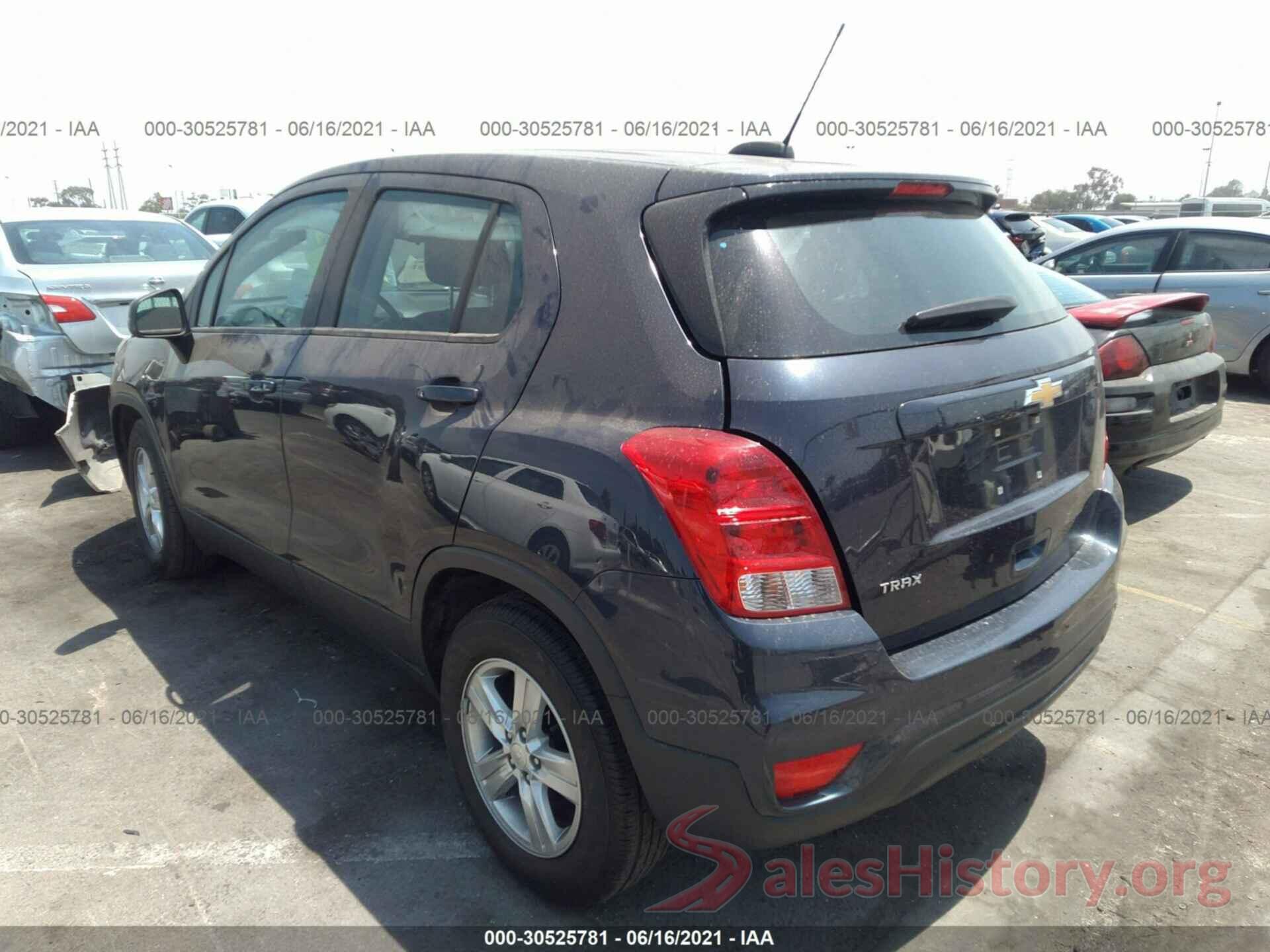 3GNCJKSB6KL269783 2019 CHEVROLET TRAX