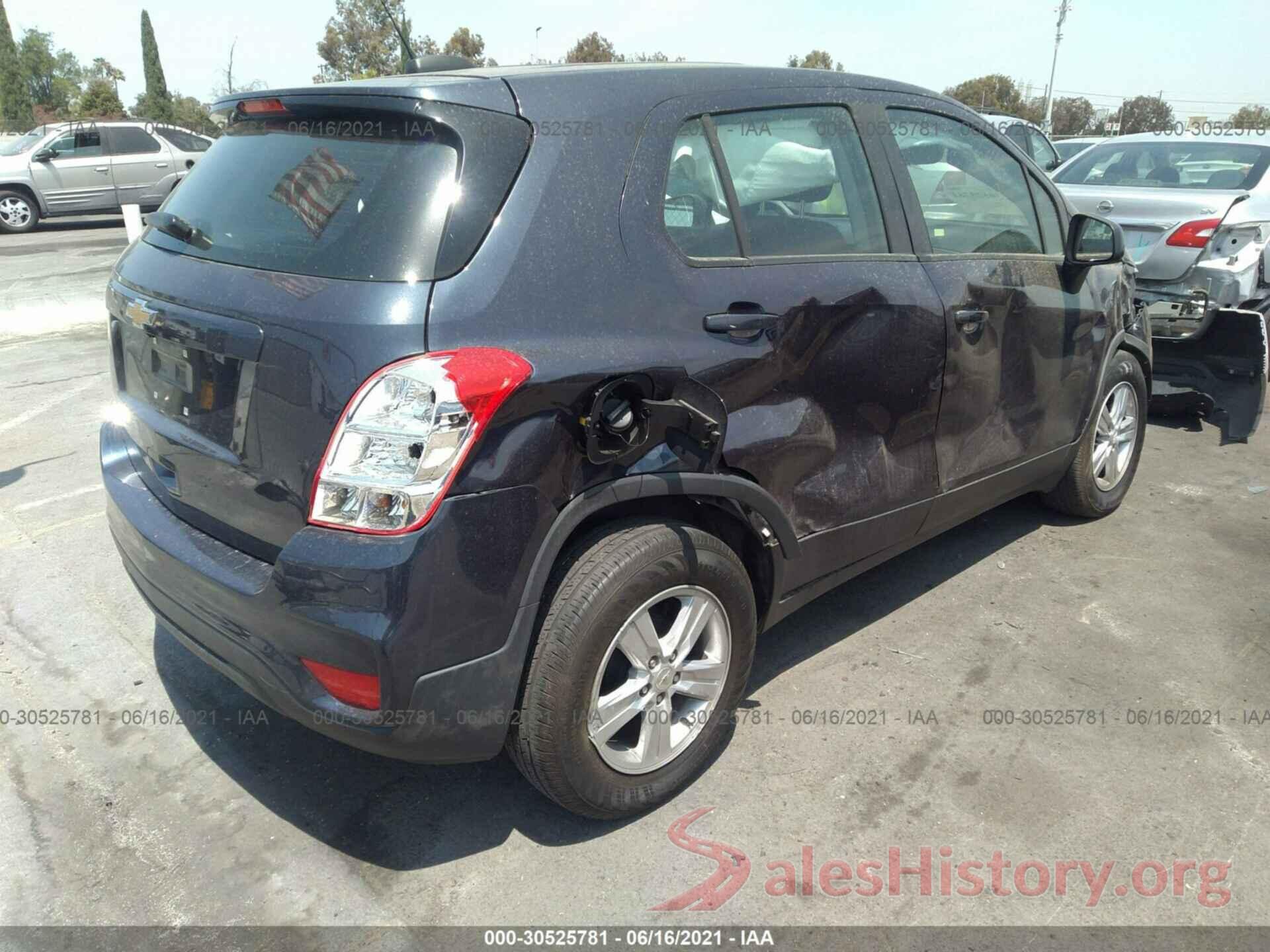 3GNCJKSB6KL269783 2019 CHEVROLET TRAX