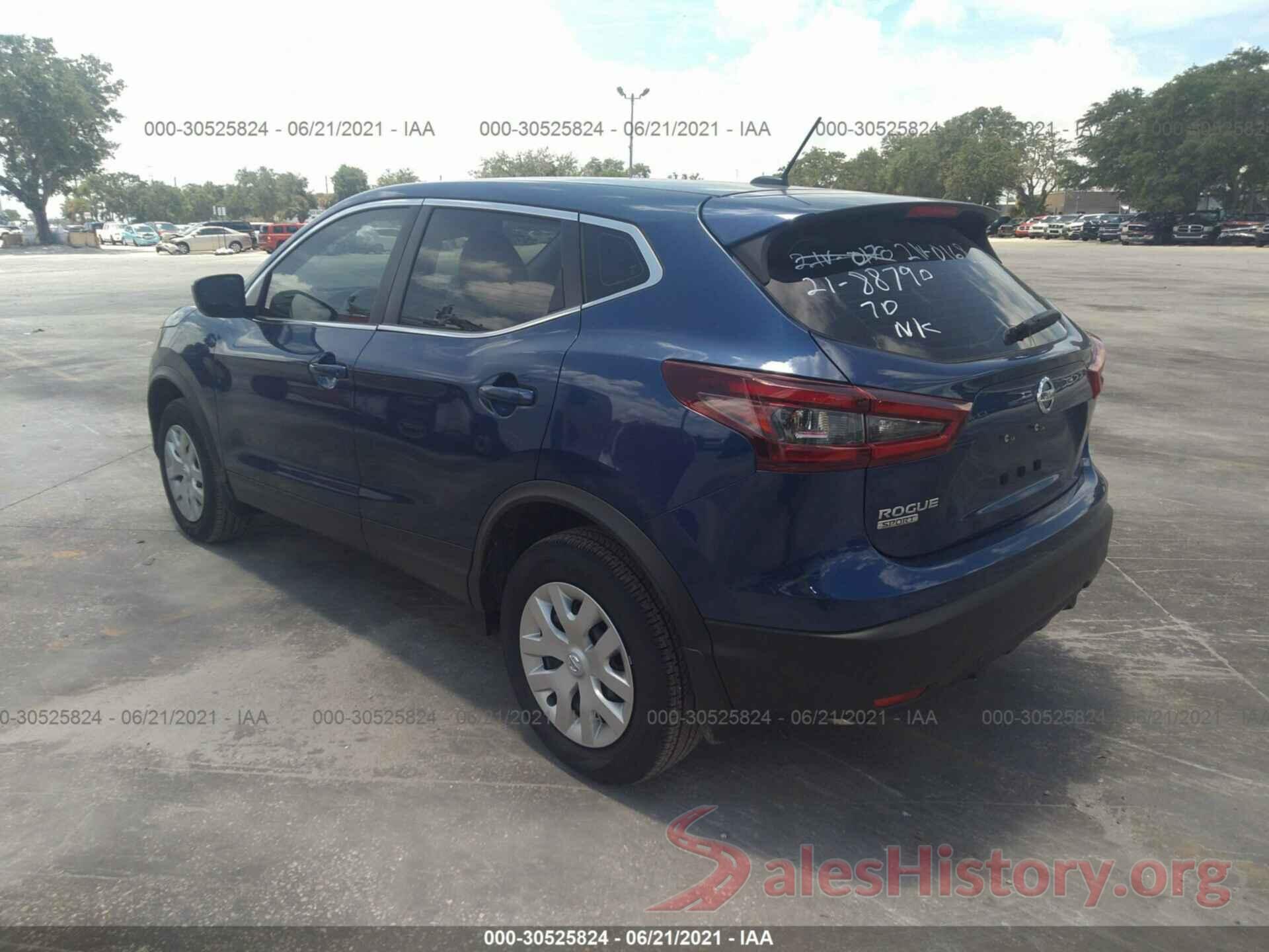 JN1BJ1CV4LW276317 2020 NISSAN ROGUE SPORT