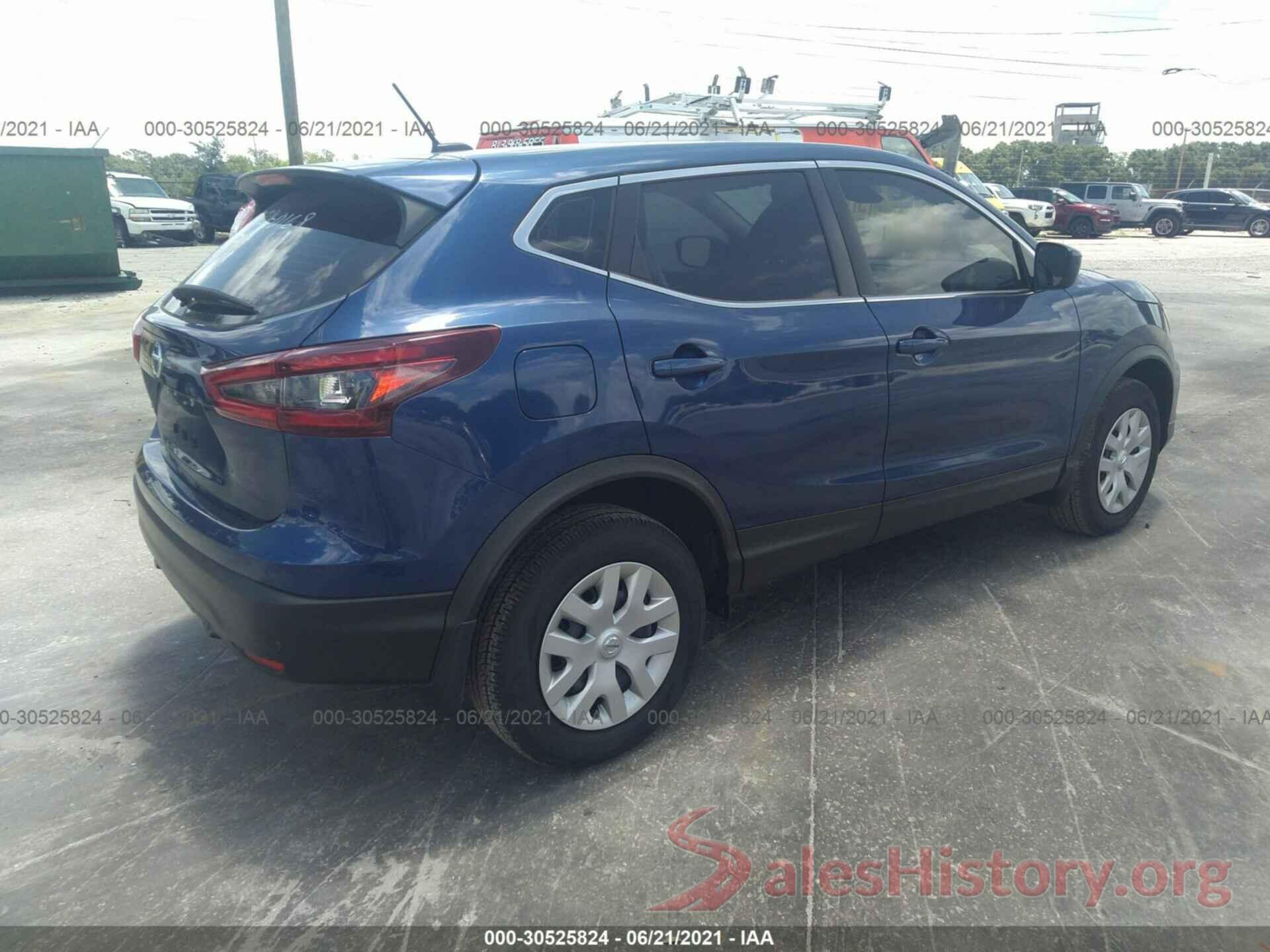 JN1BJ1CV4LW276317 2020 NISSAN ROGUE SPORT