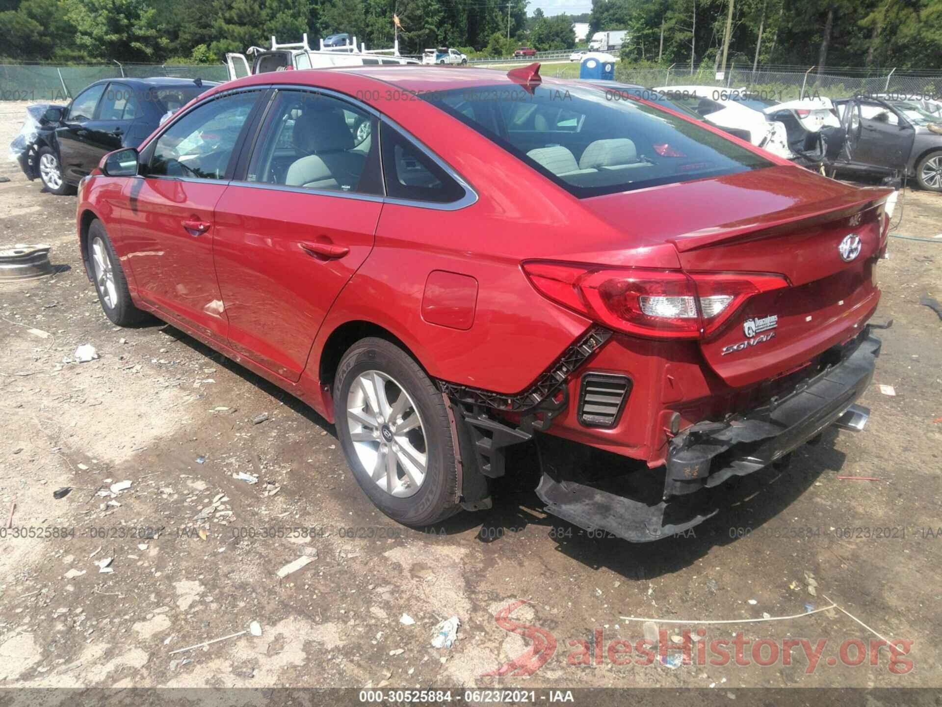 5NPE24AF1HH520393 2017 HYUNDAI SONATA