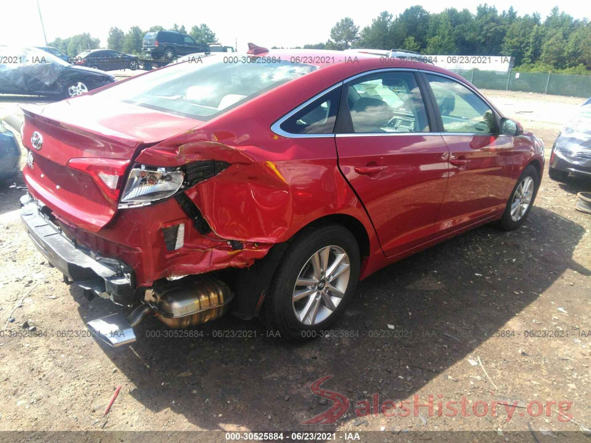 5NPE24AF1HH520393 2017 HYUNDAI SONATA