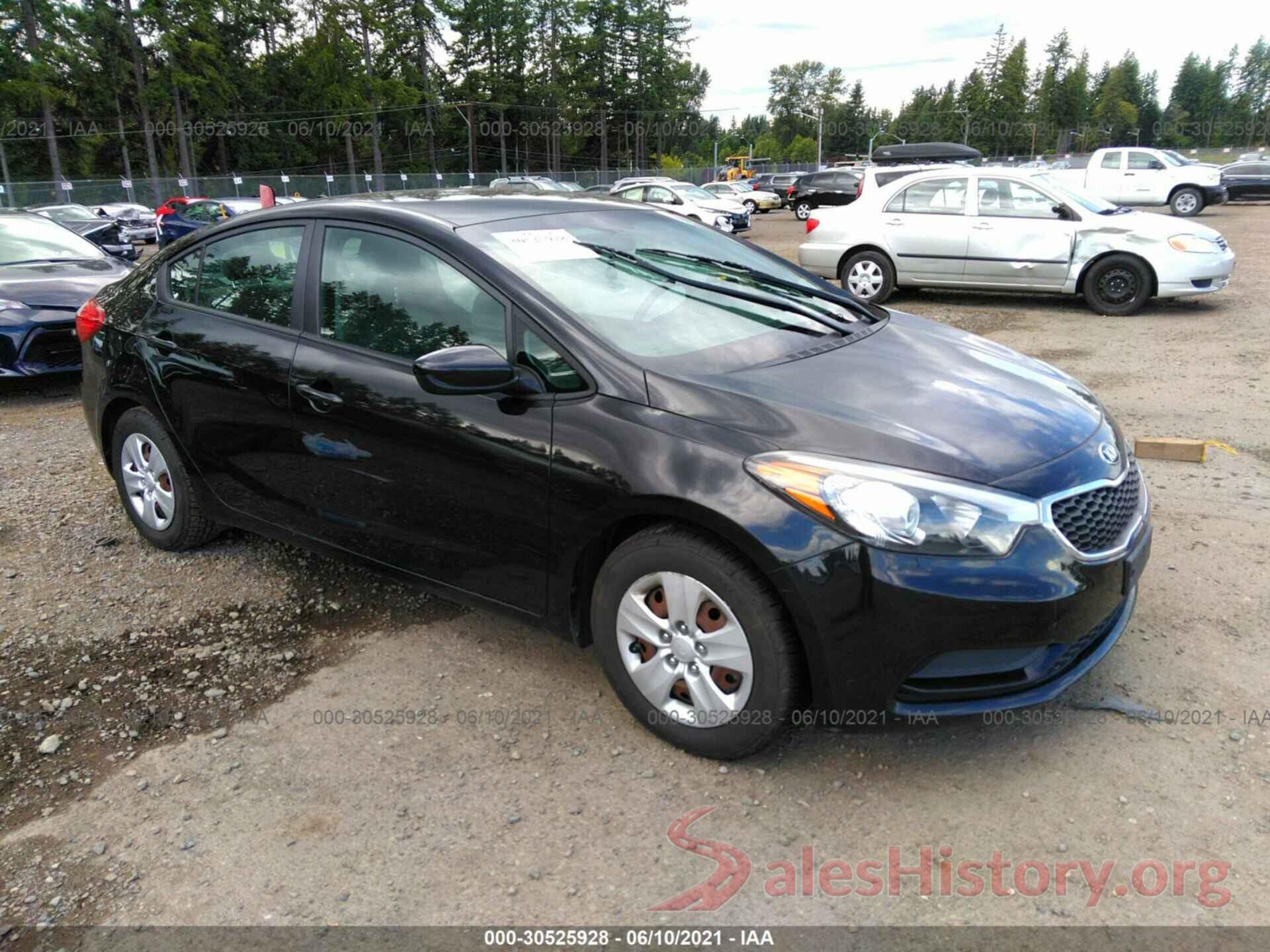 KNAFK4A60G5483336 2016 KIA FORTE