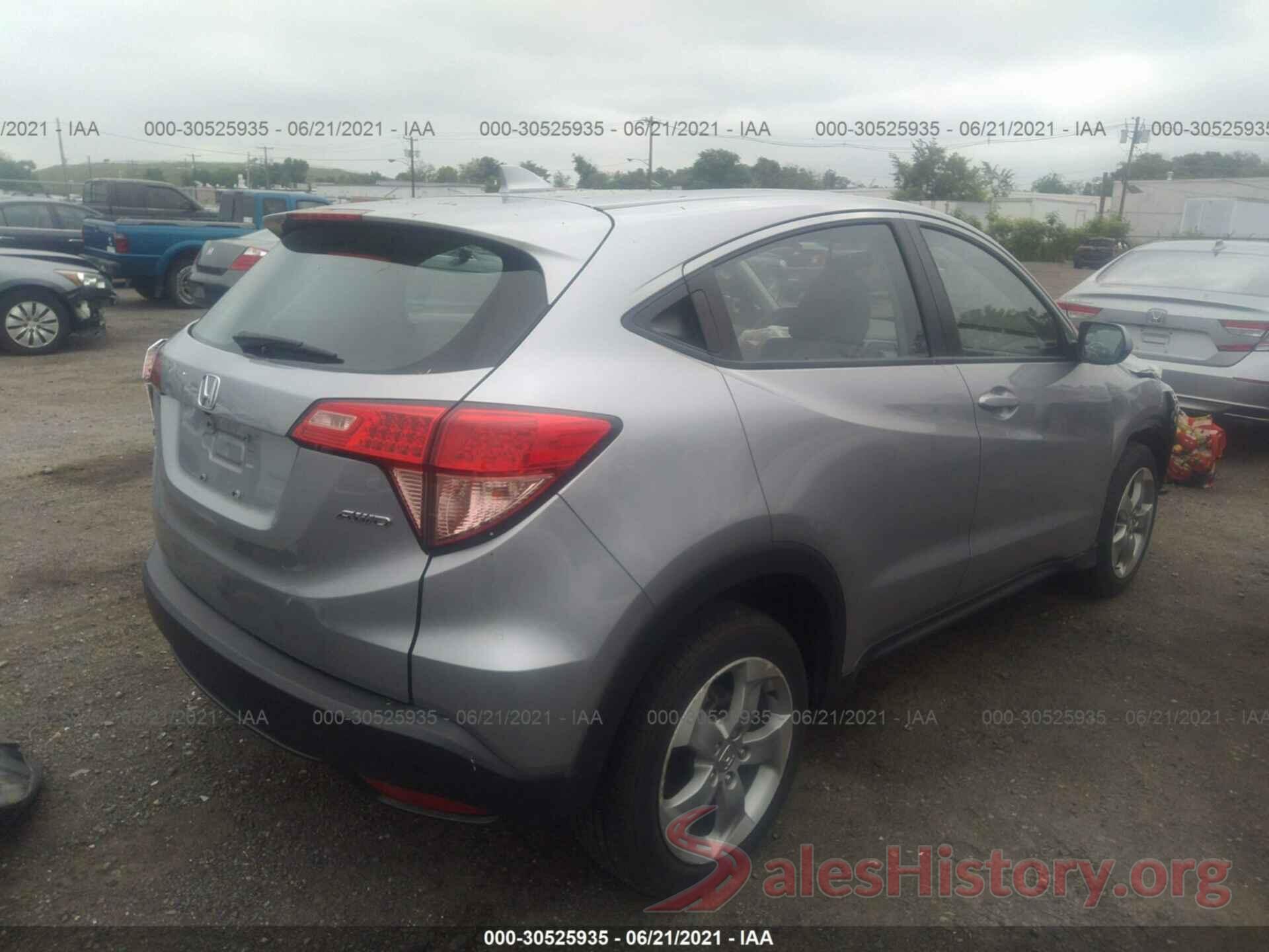 3CZRU6H37JG728869 2018 HONDA HR-V