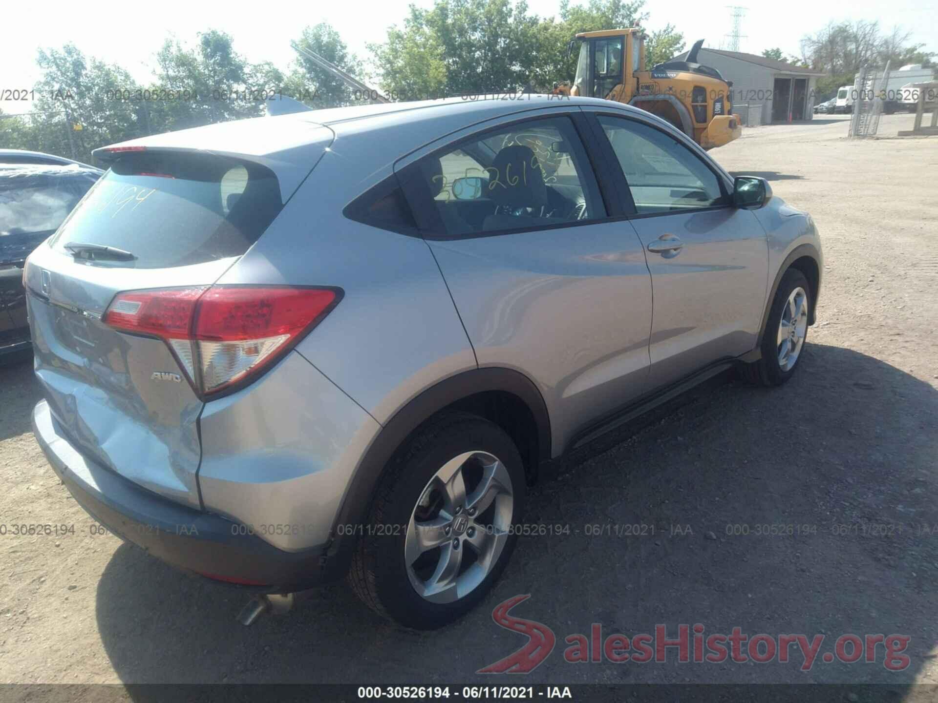 3CZRU6H31KG732398 2019 HONDA HR-V