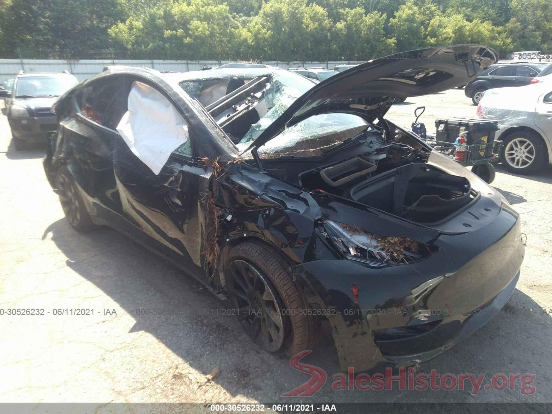 5YJYGDEE2MF139760 2021 TESLA MODEL Y