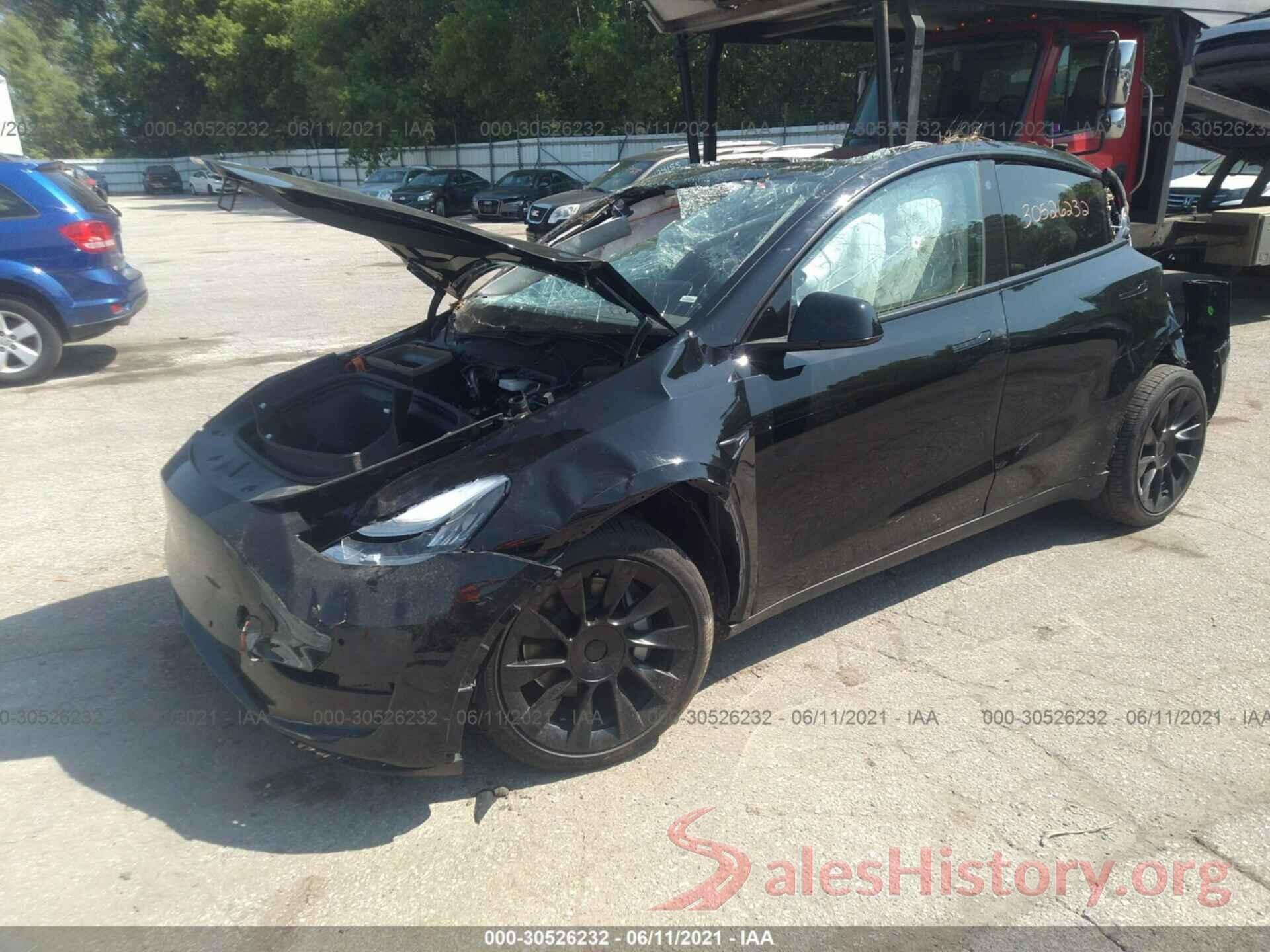 5YJYGDEE2MF139760 2021 TESLA MODEL Y