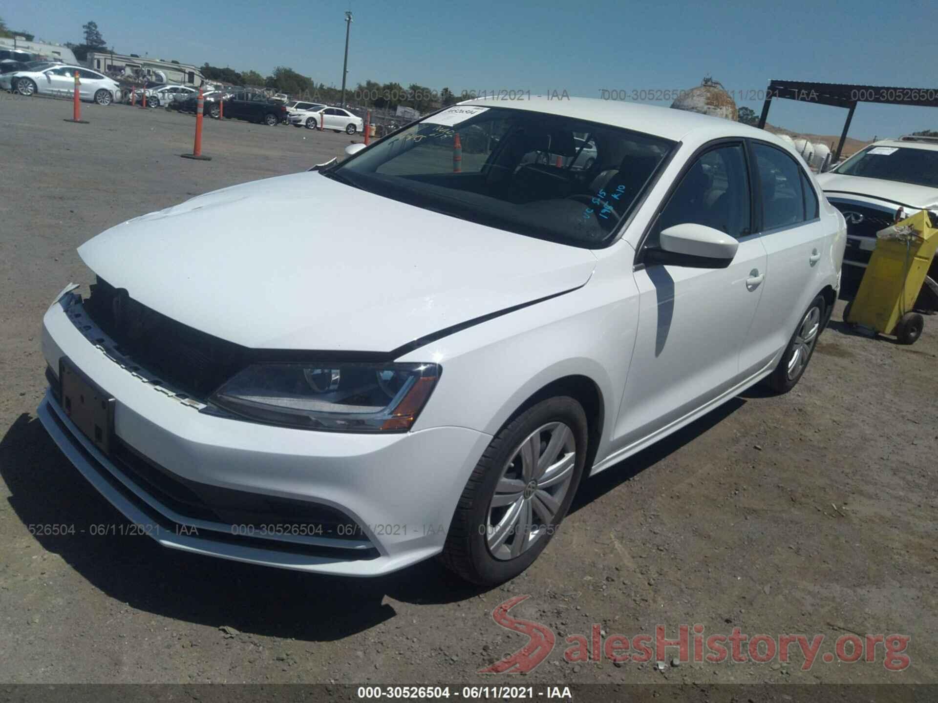 3VW2B7AJ5HM306278 2017 VOLKSWAGEN JETTA