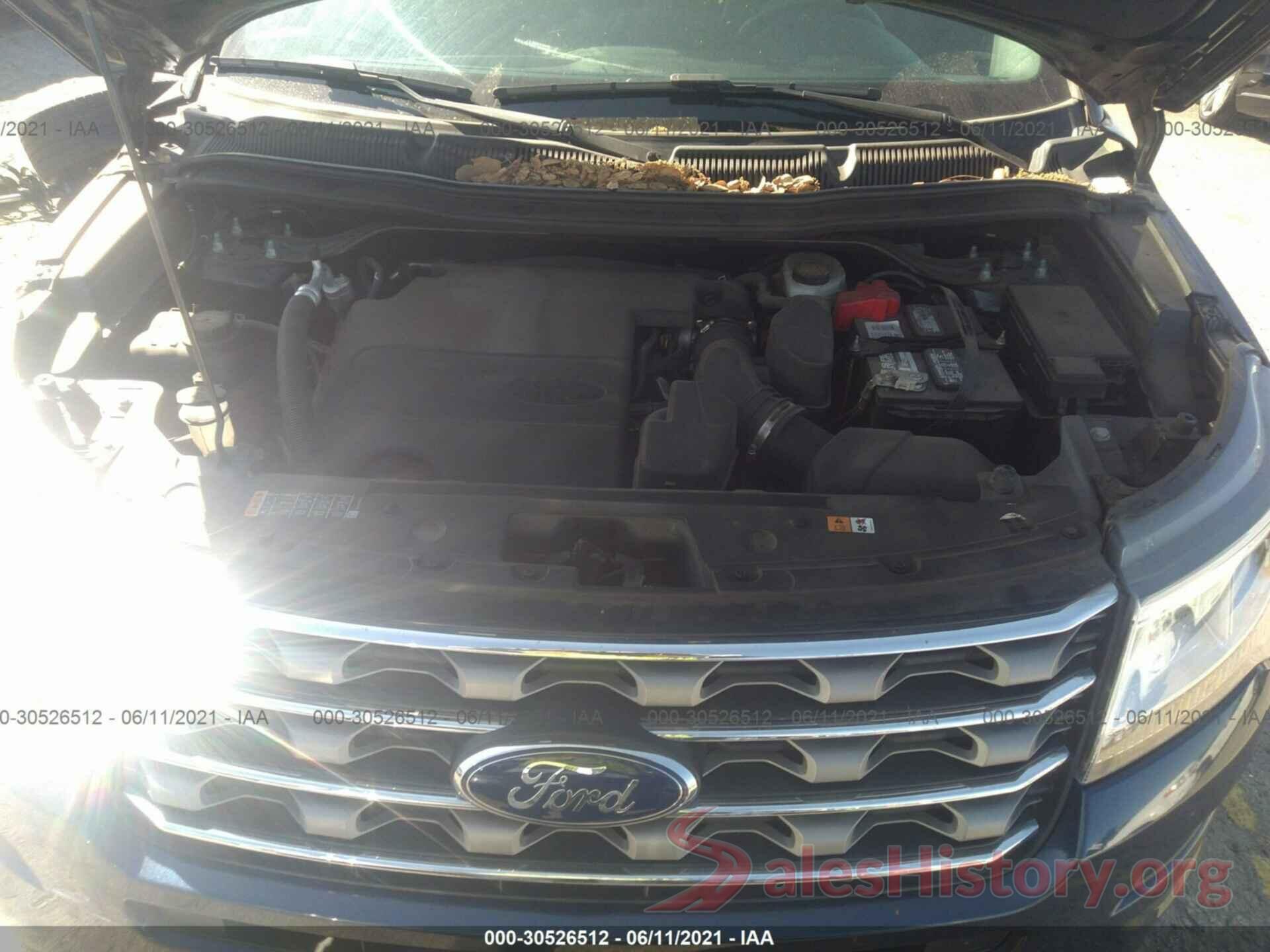 1FM5K7D89HGD55482 2017 FORD EXPLORER