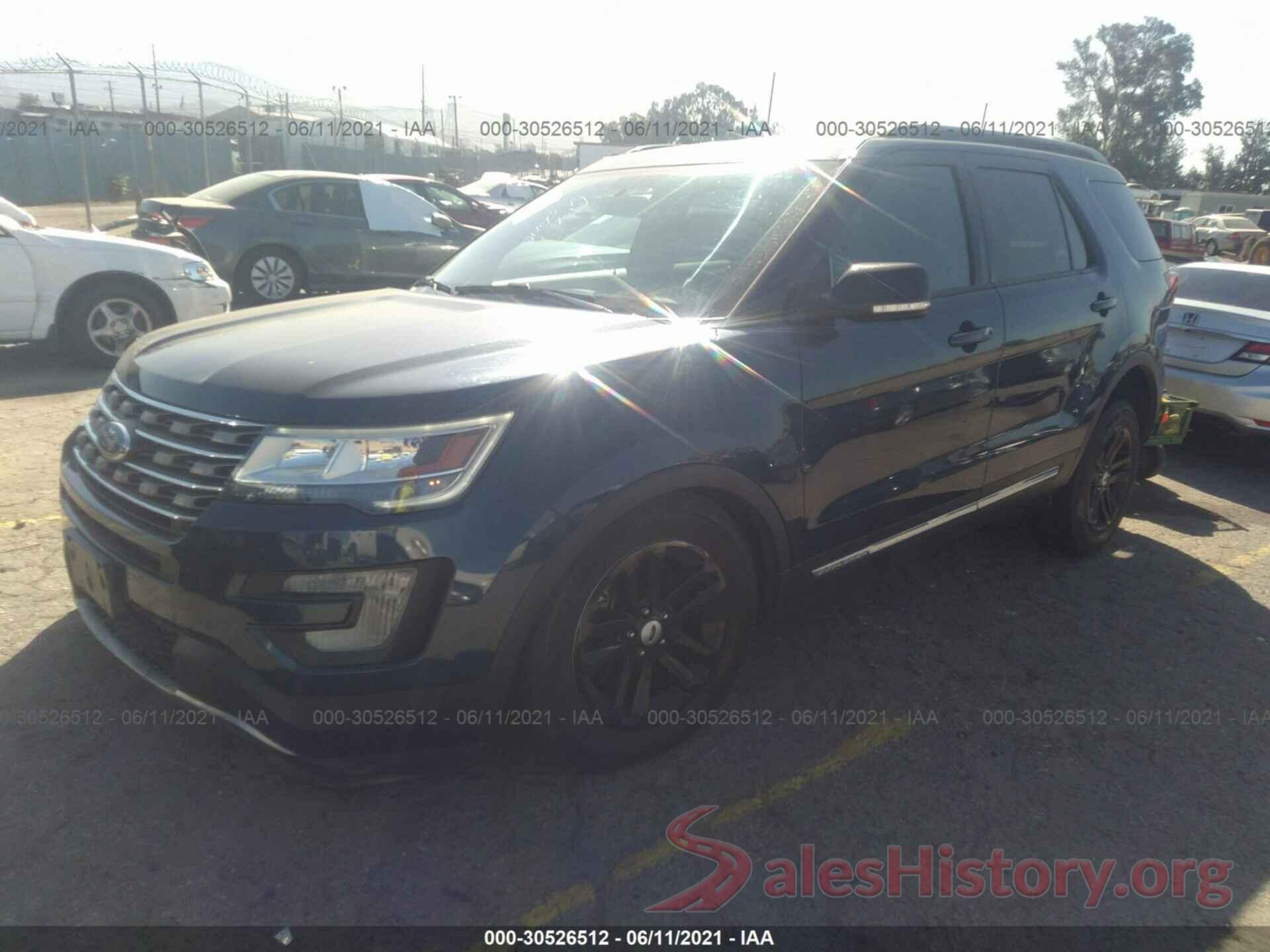 1FM5K7D89HGD55482 2017 FORD EXPLORER