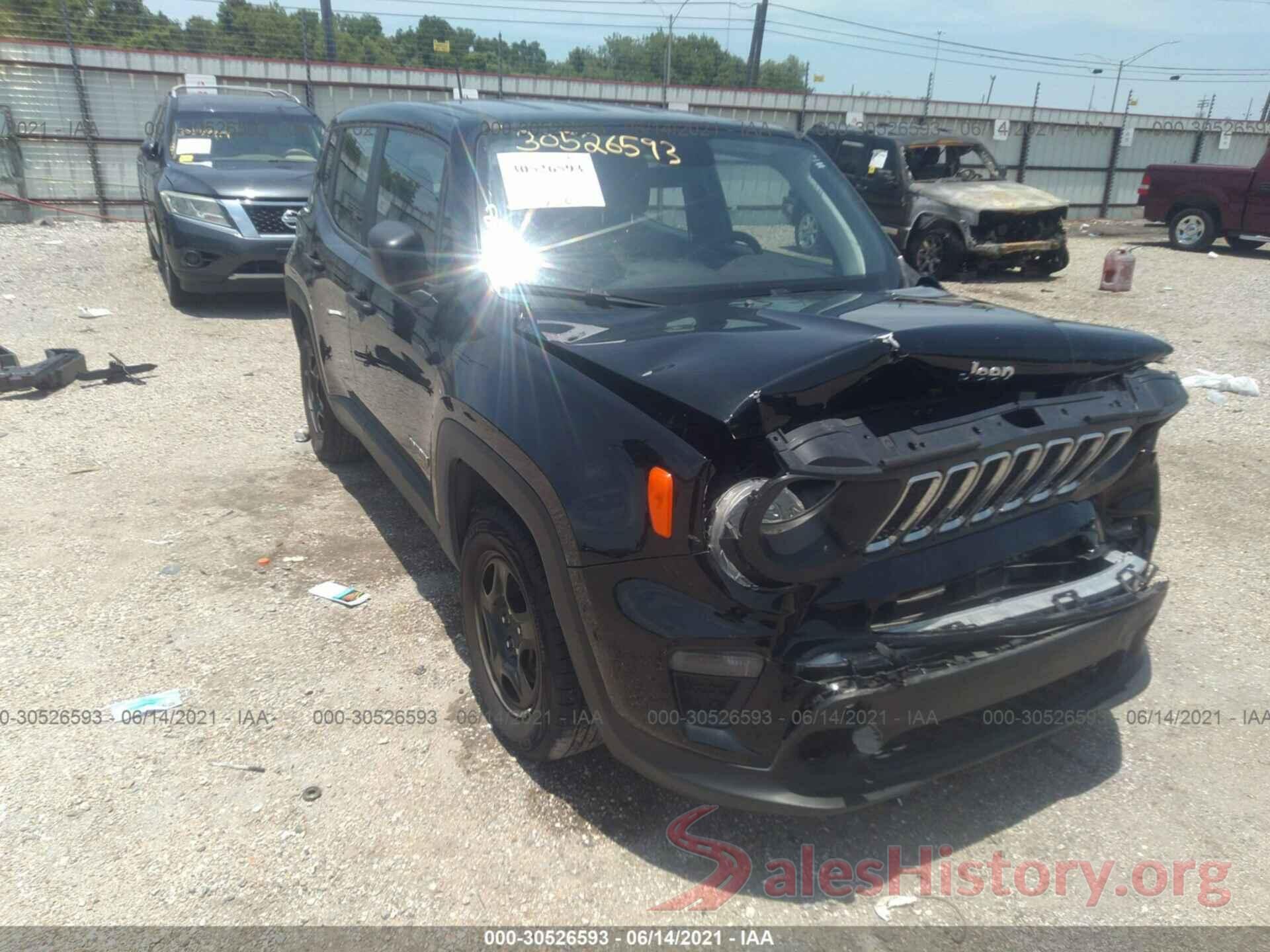 ZACNJAAB3KPK12071 2019 JEEP RENEGADE