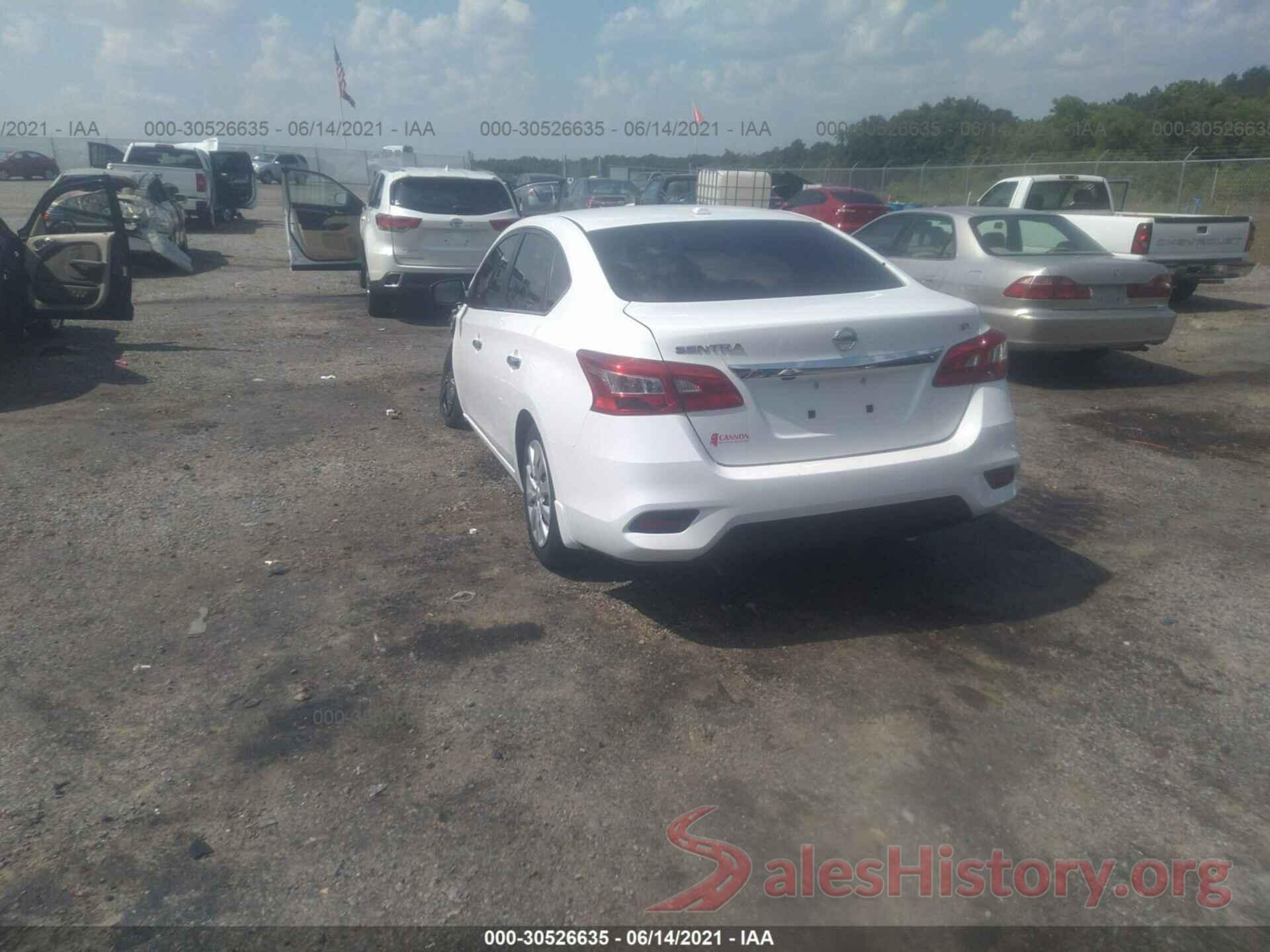 3N1AB7AP1HY411303 2017 NISSAN SENTRA