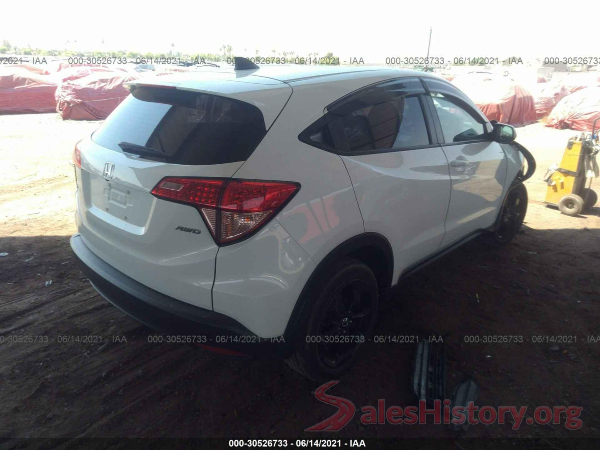 3CZRU6H37GM718319 2016 HONDA HR-V