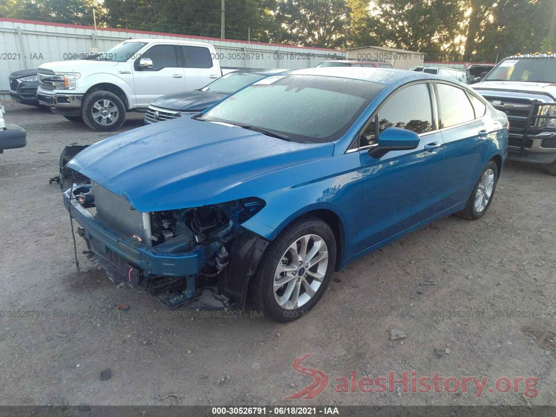 3FA6P0HD4LR227151 2020 FORD FUSION