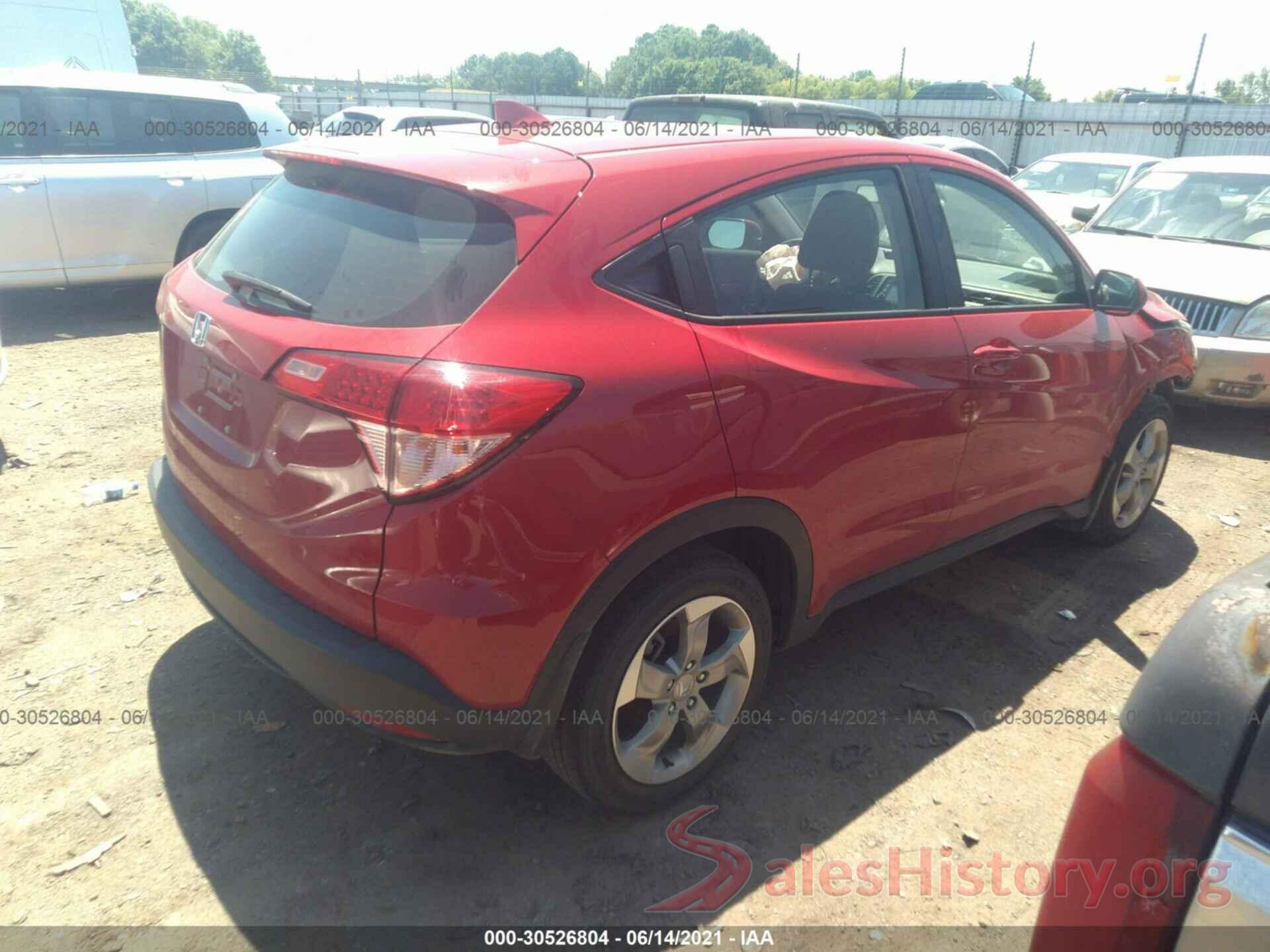 3CZRU5H3XHG709608 2017 HONDA HR-V