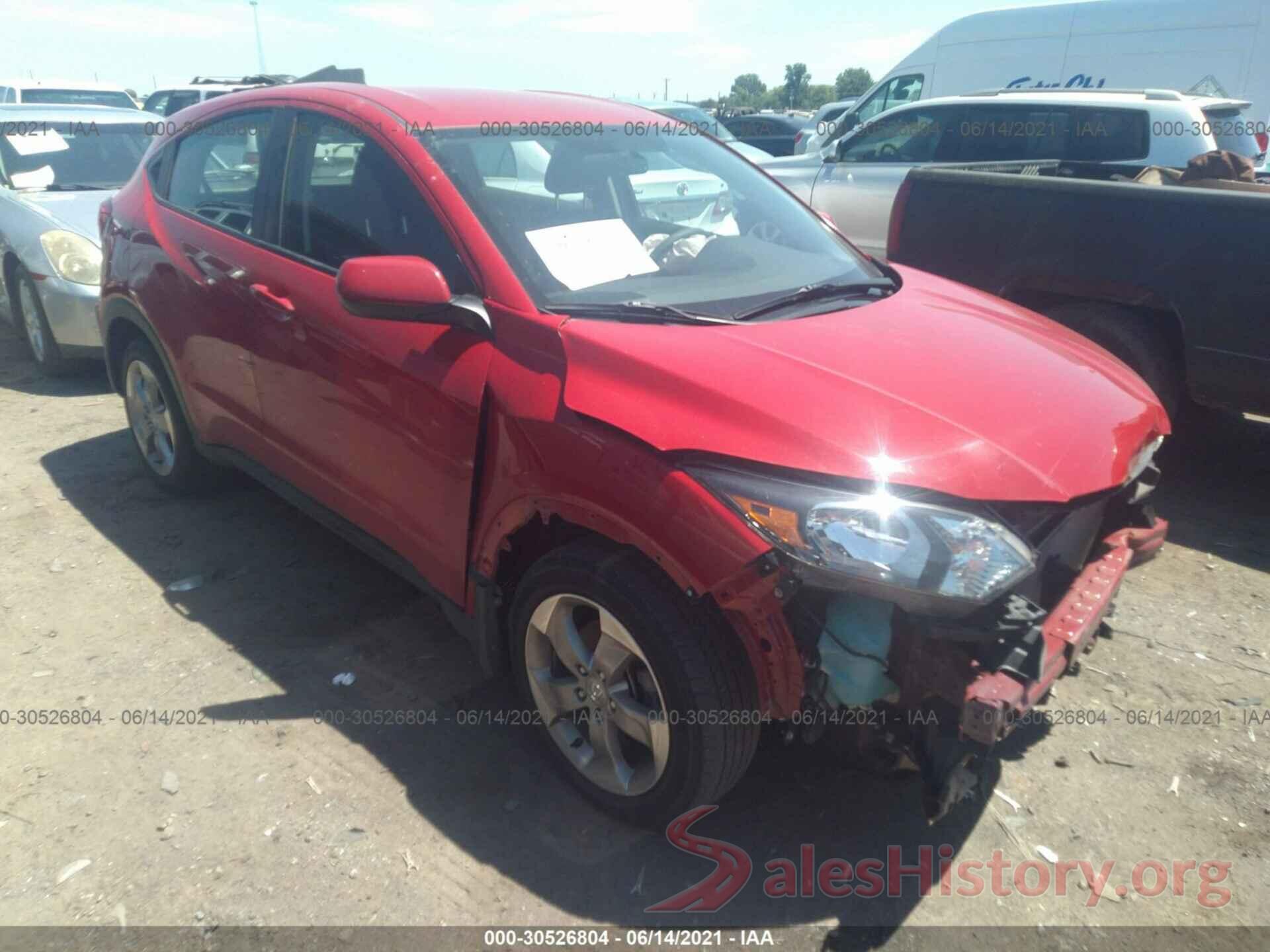 3CZRU5H3XHG709608 2017 HONDA HR-V