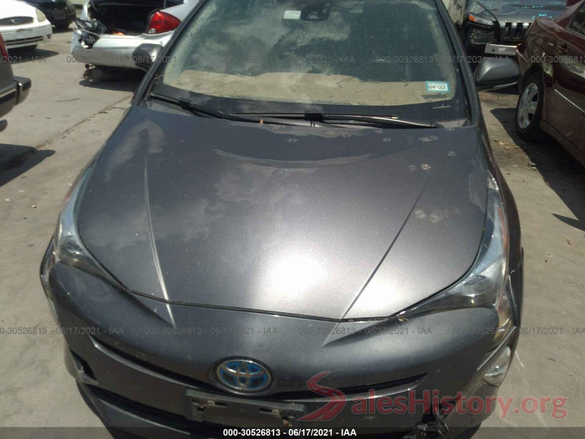 JTDKARFUXG3511504 2016 TOYOTA PRIUS