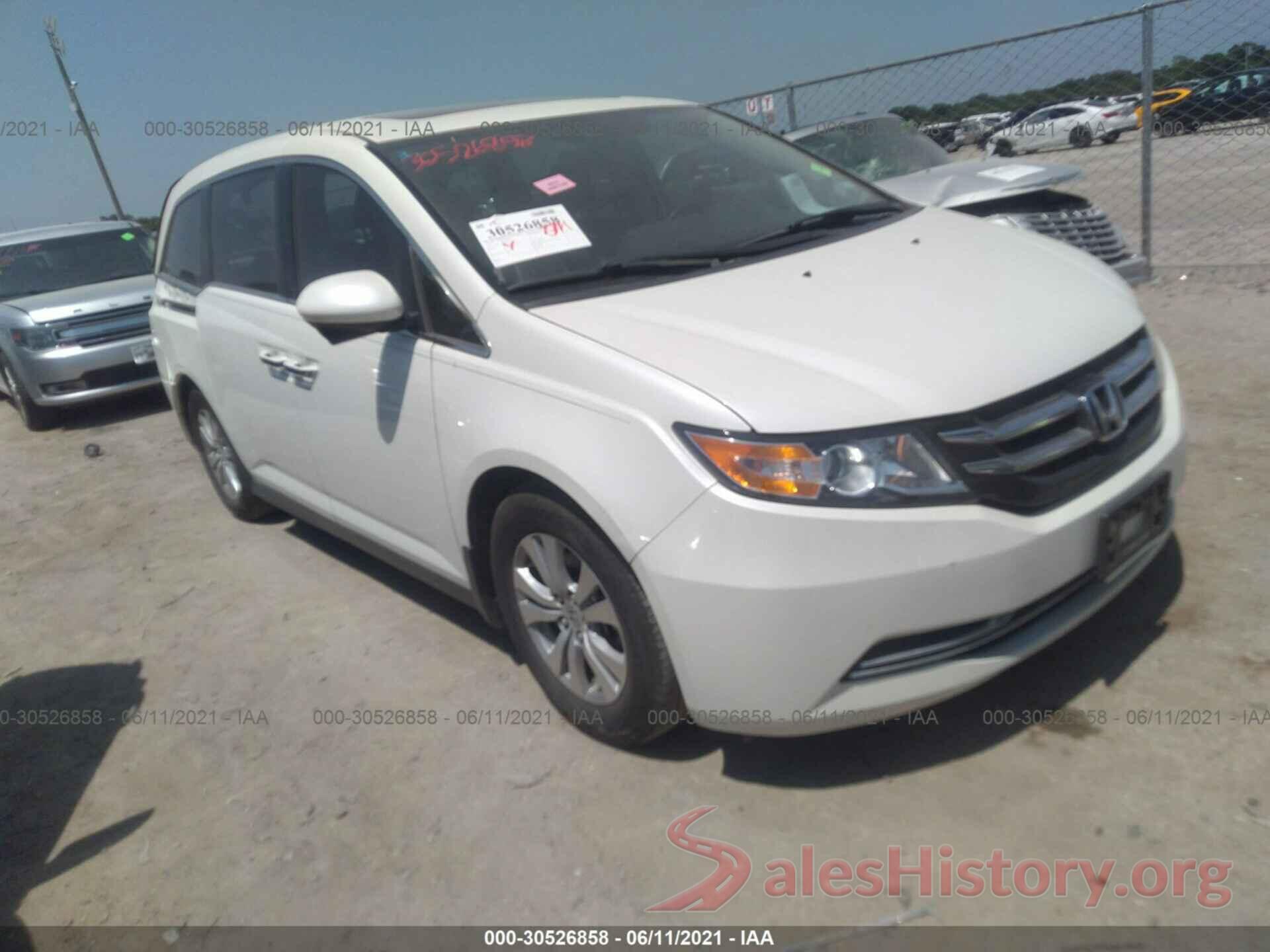 5FNRL5H66GB151523 2016 HONDA ODYSSEY