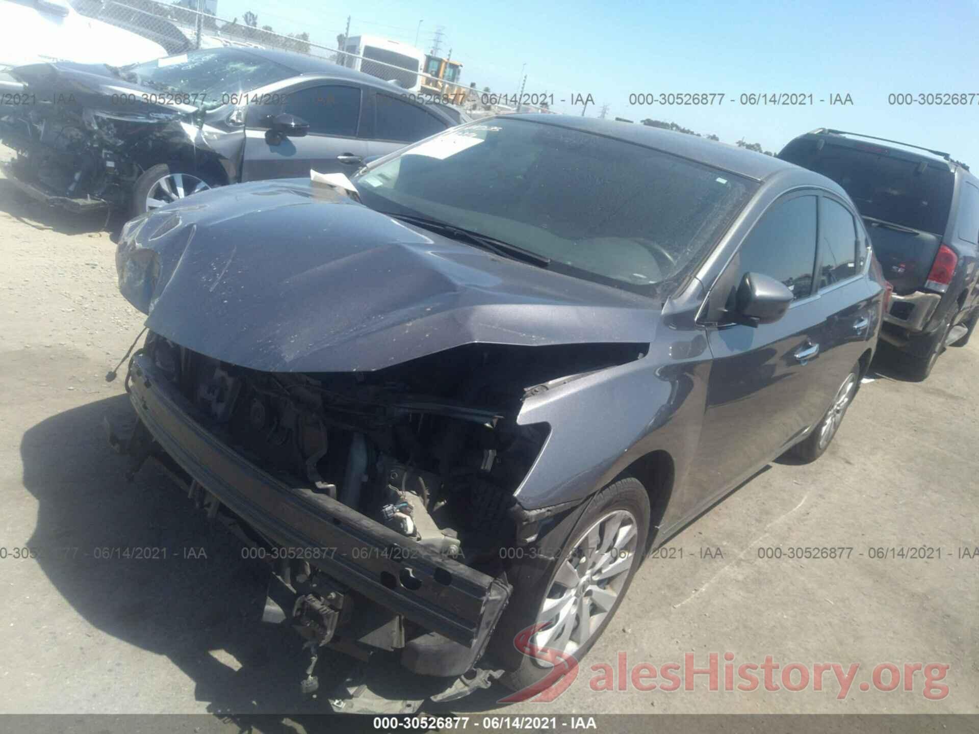 3N1AB7APXKY208918 2019 NISSAN SENTRA