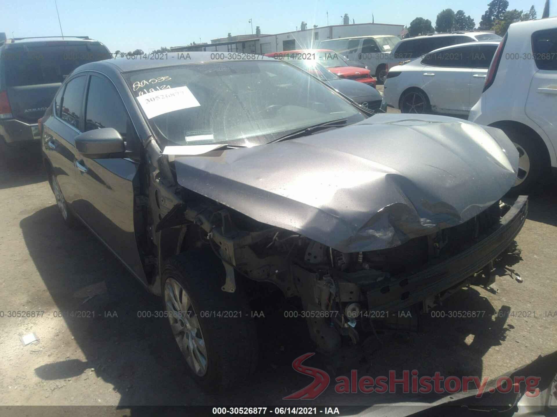 3N1AB7APXKY208918 2019 NISSAN SENTRA