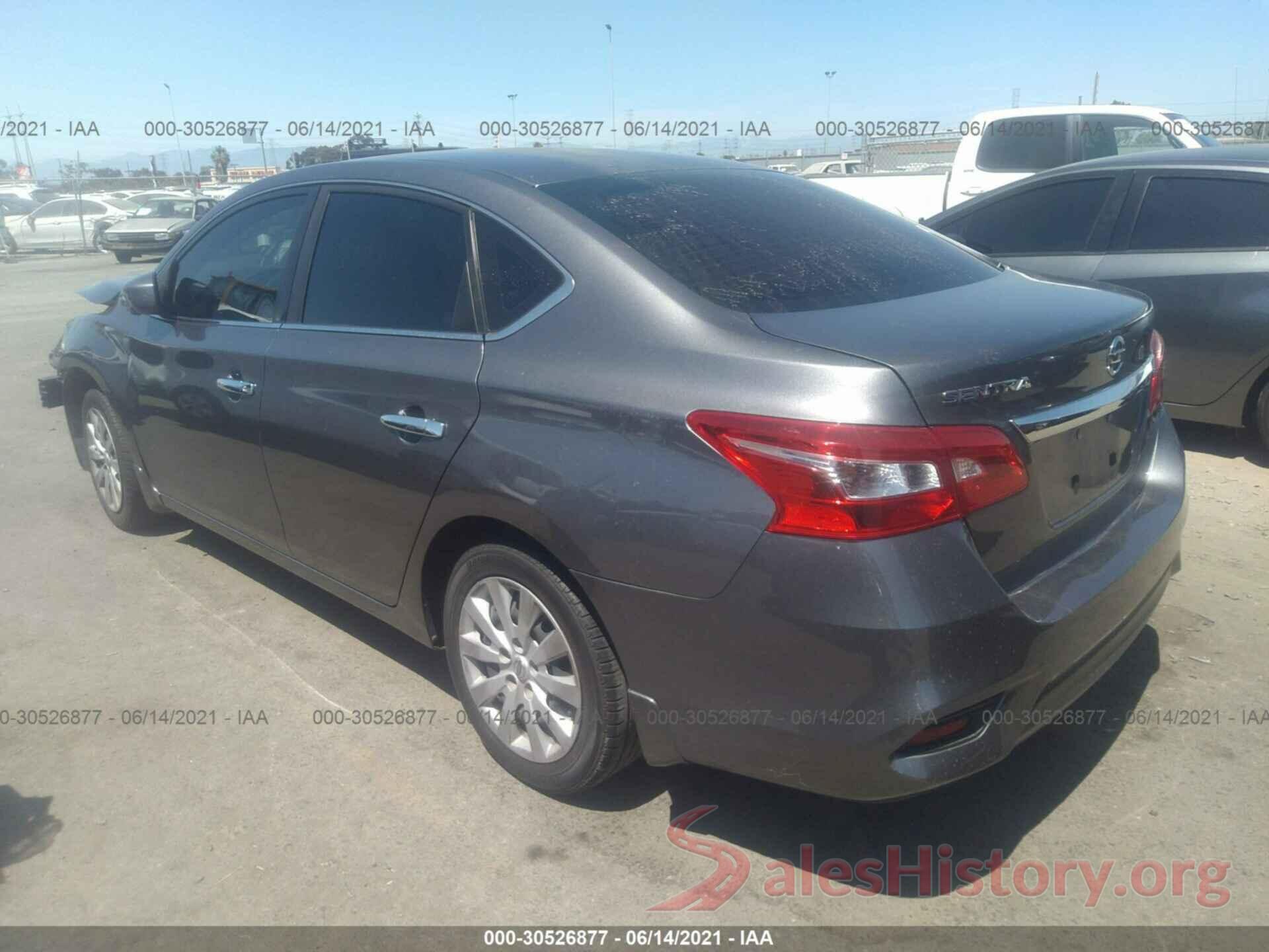 3N1AB7APXKY208918 2019 NISSAN SENTRA