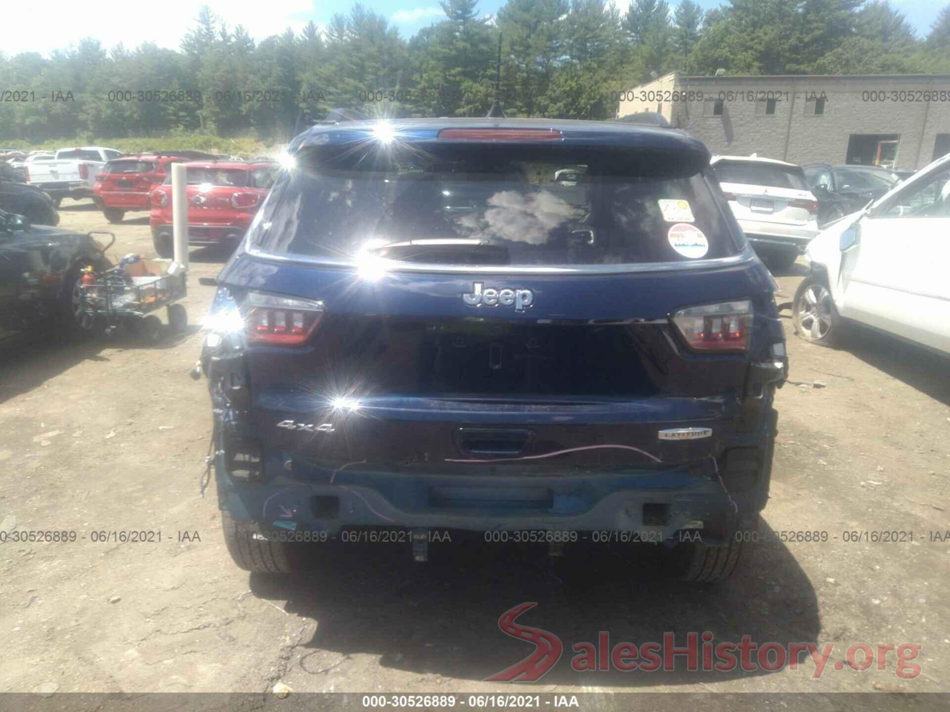 3C4NJDBB6LT116920 2020 JEEP COMPASS