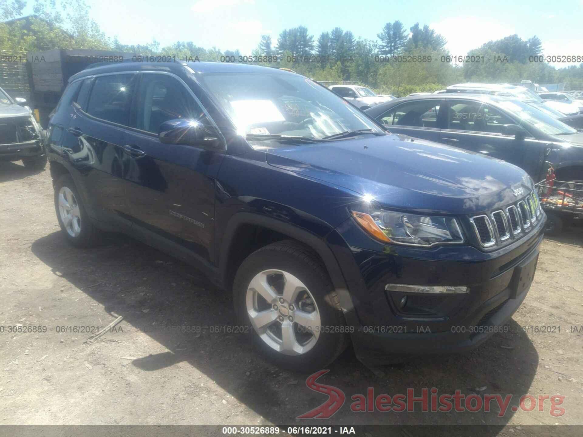 3C4NJDBB6LT116920 2020 JEEP COMPASS