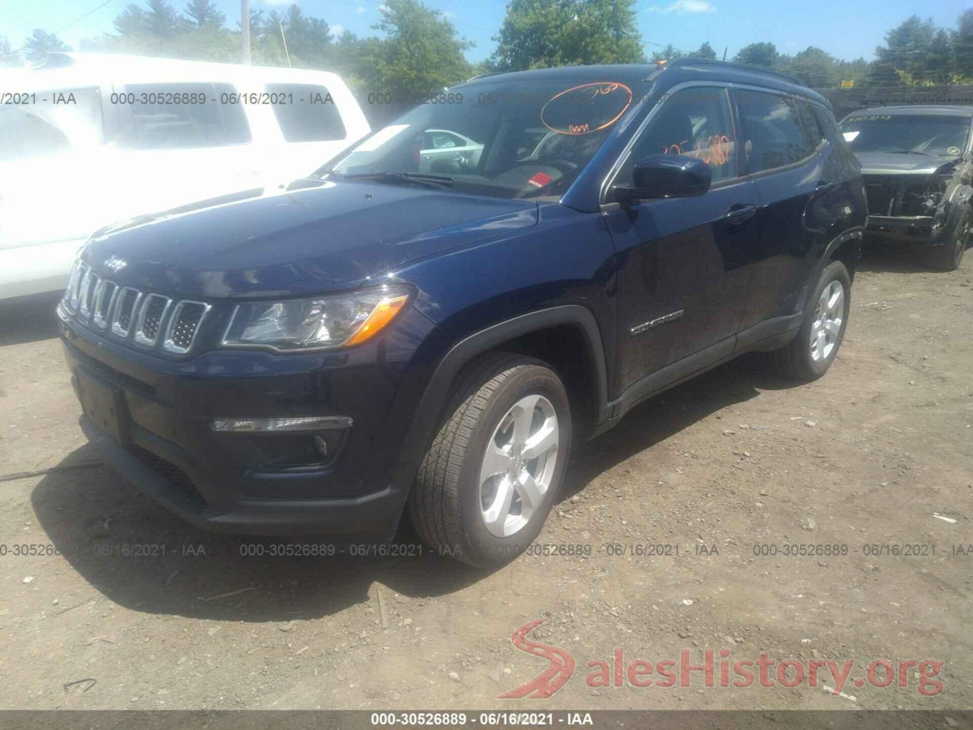 3C4NJDBB6LT116920 2020 JEEP COMPASS