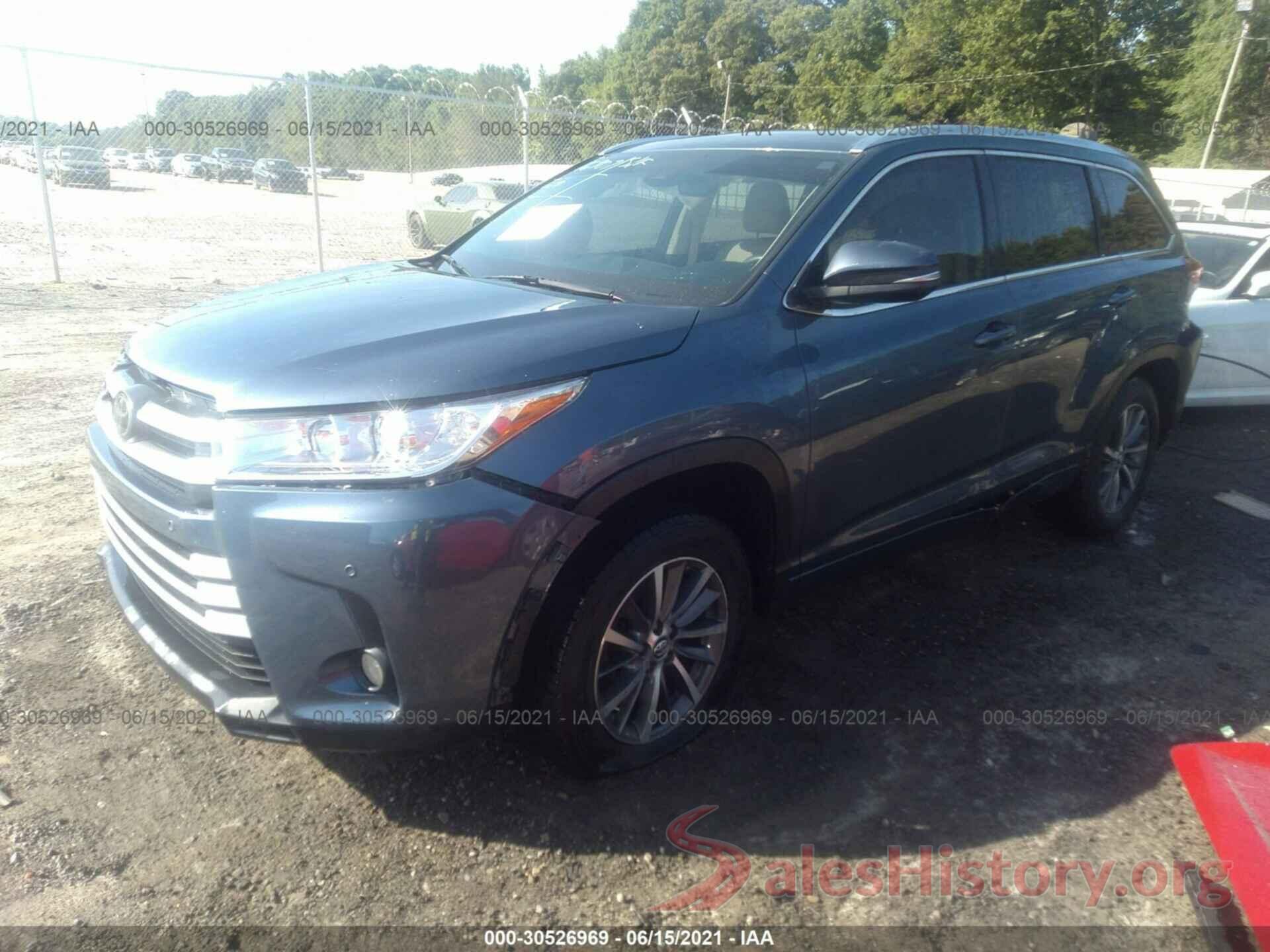 5TDKZRFH4HS189244 2017 TOYOTA HIGHLANDER