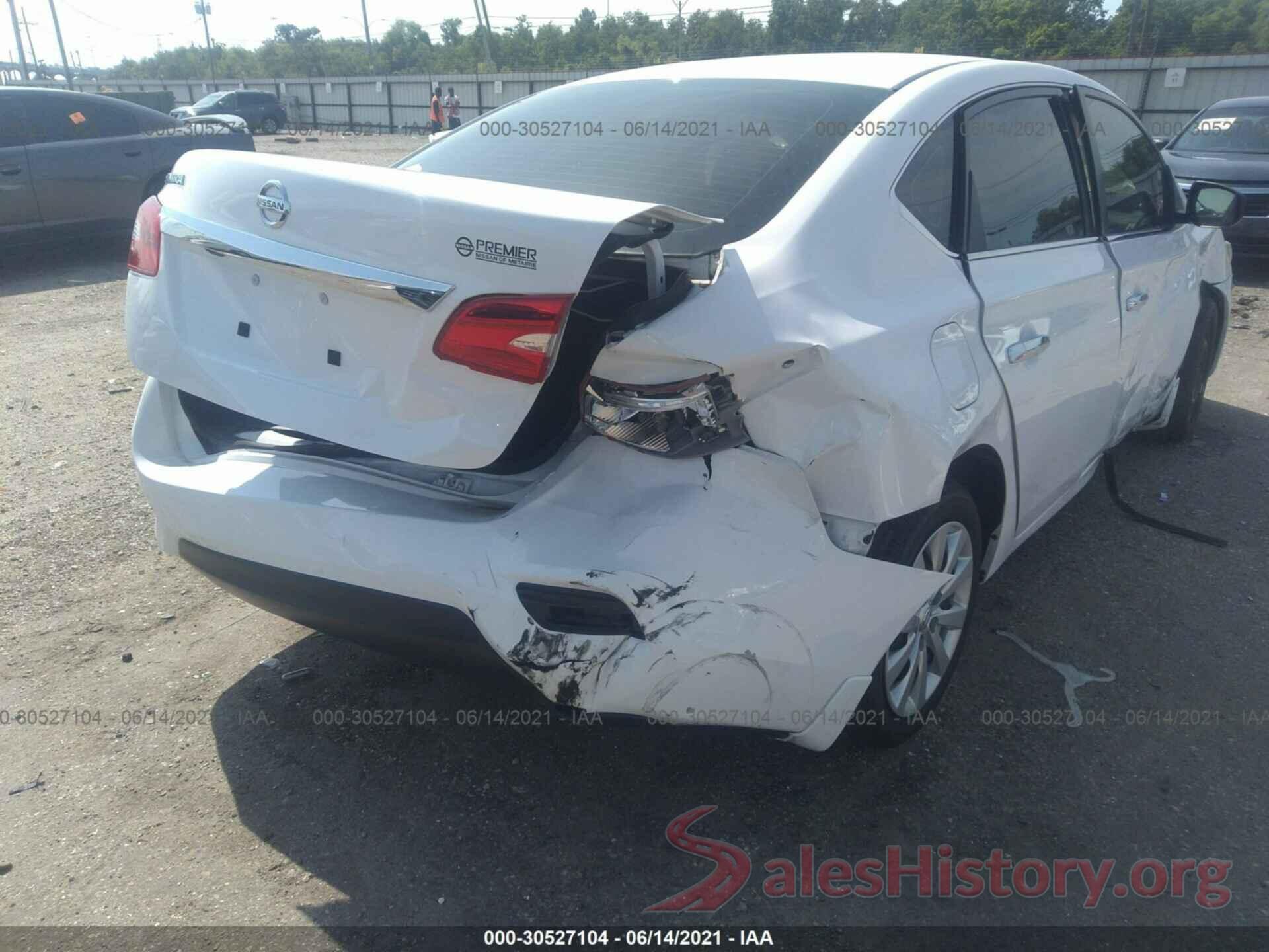 3N1AB7AP4KY419211 2019 NISSAN SENTRA