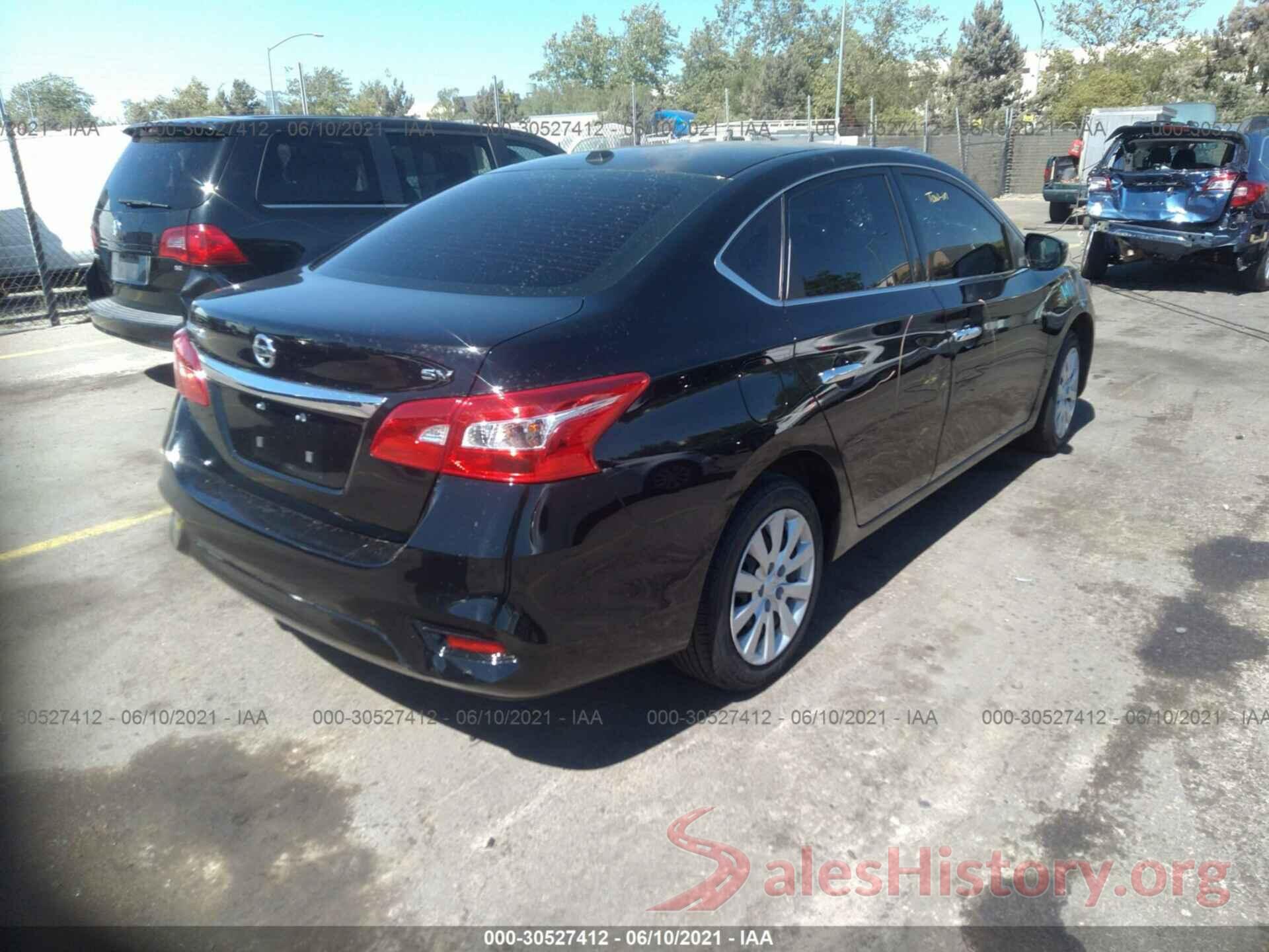 3N1AB7AP0HY391352 2017 NISSAN SENTRA