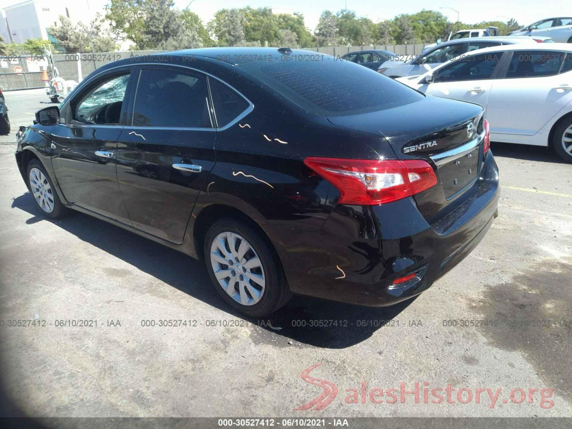 3N1AB7AP0HY391352 2017 NISSAN SENTRA