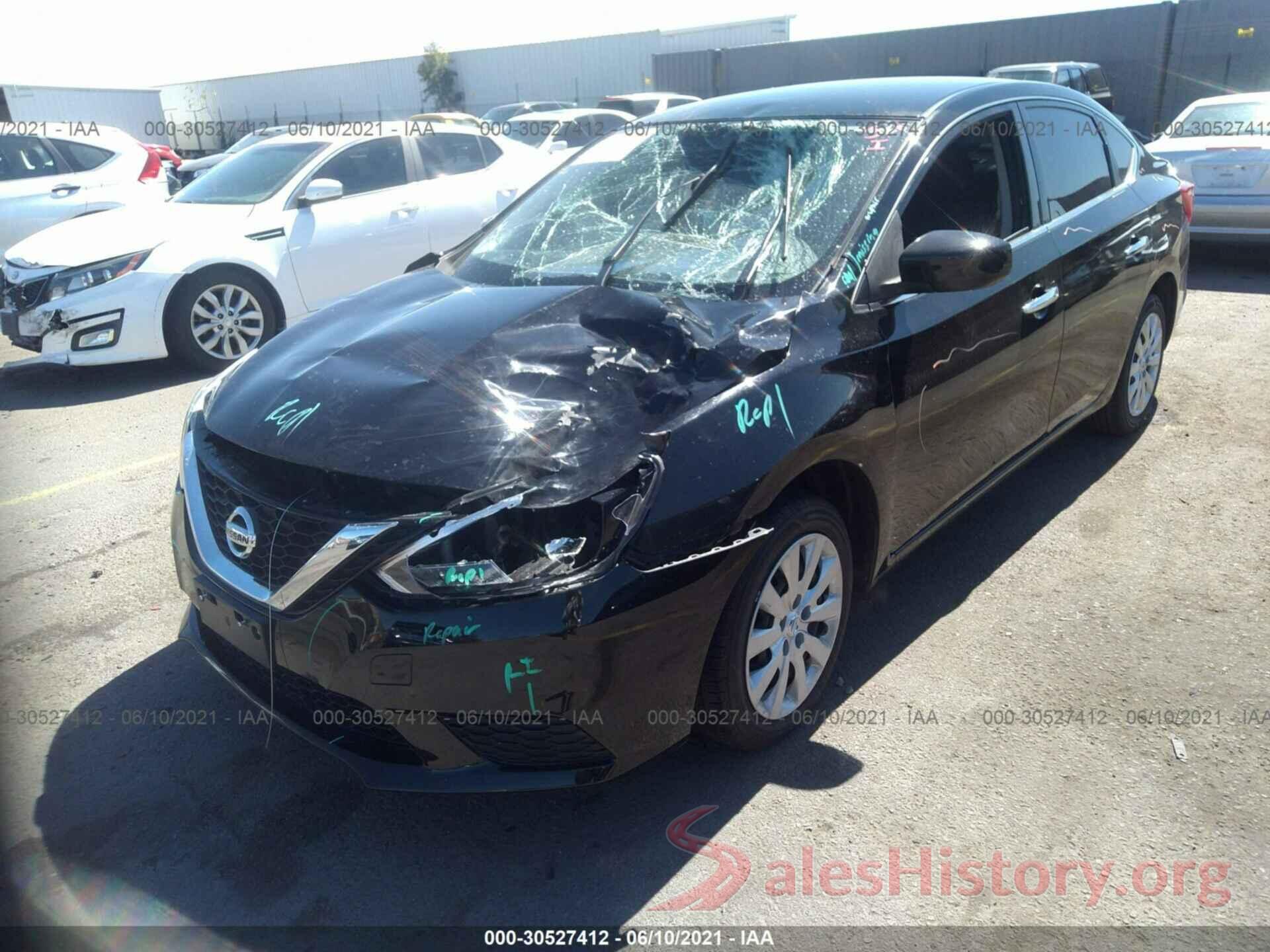 3N1AB7AP0HY391352 2017 NISSAN SENTRA