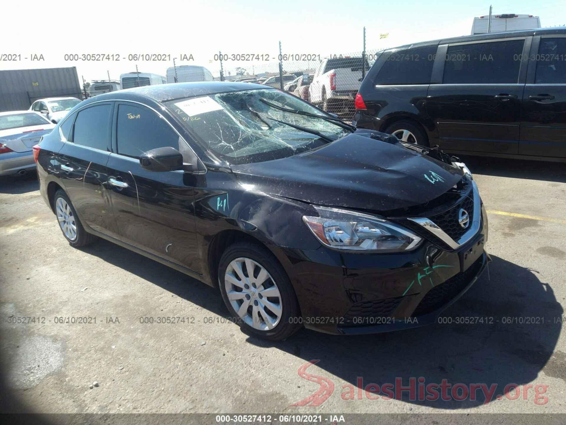 3N1AB7AP0HY391352 2017 NISSAN SENTRA