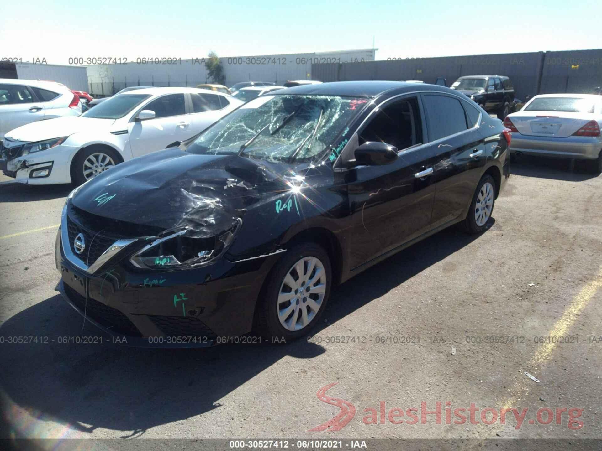 3N1AB7AP0HY391352 2017 NISSAN SENTRA