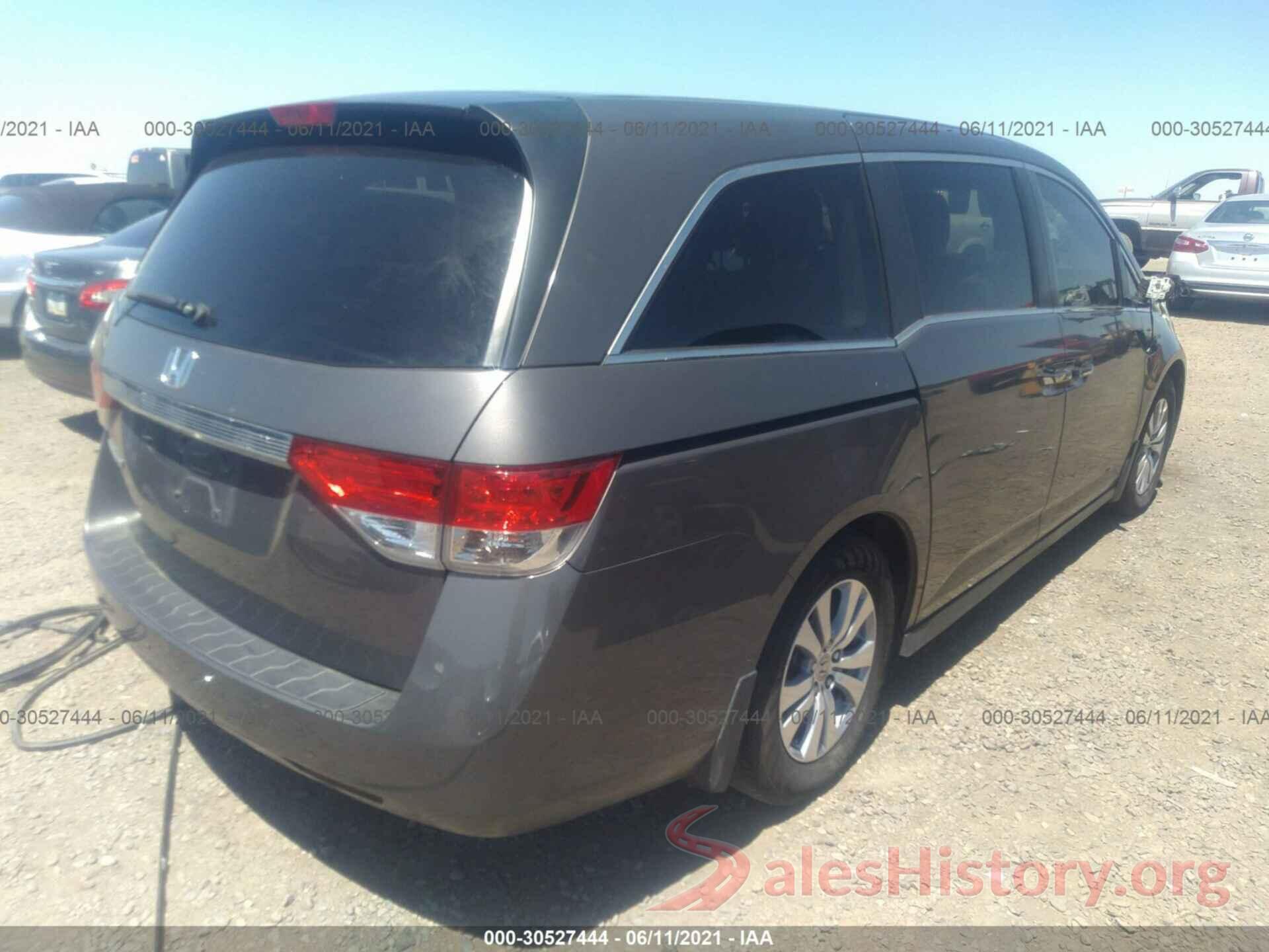 5FNRL5H45GB087733 2016 HONDA ODYSSEY