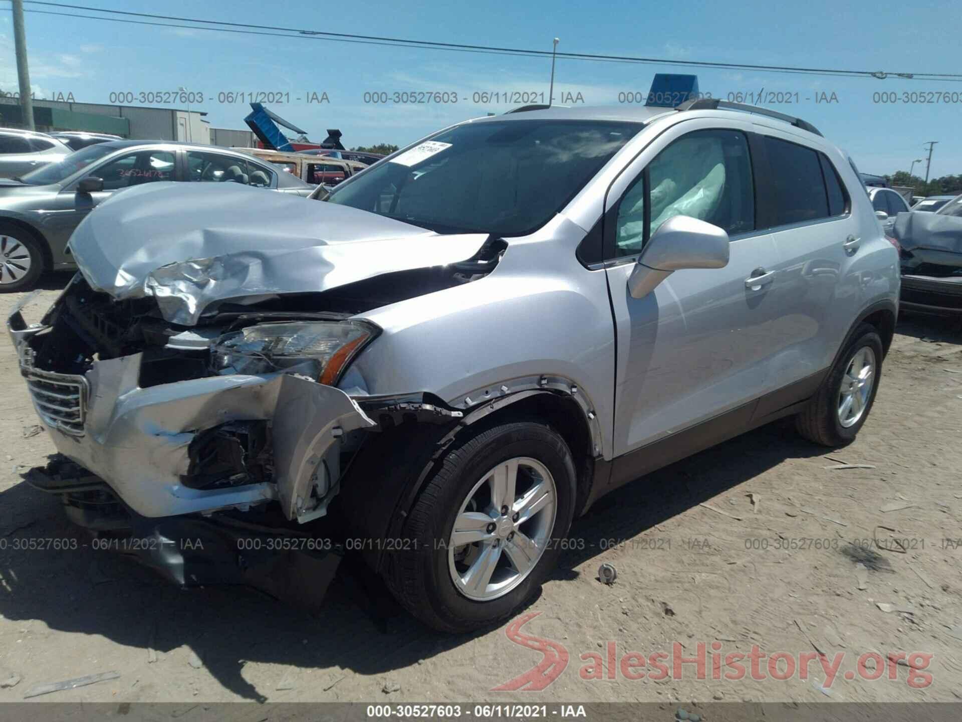 3GNCJLSB3GL167239 2016 CHEVROLET TRAX