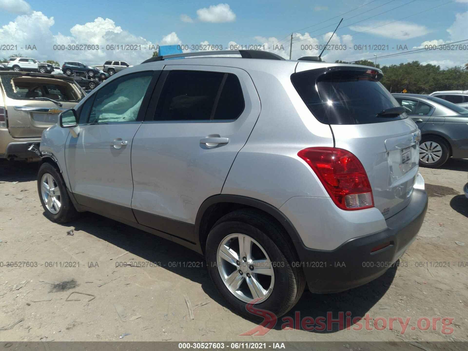 3GNCJLSB3GL167239 2016 CHEVROLET TRAX