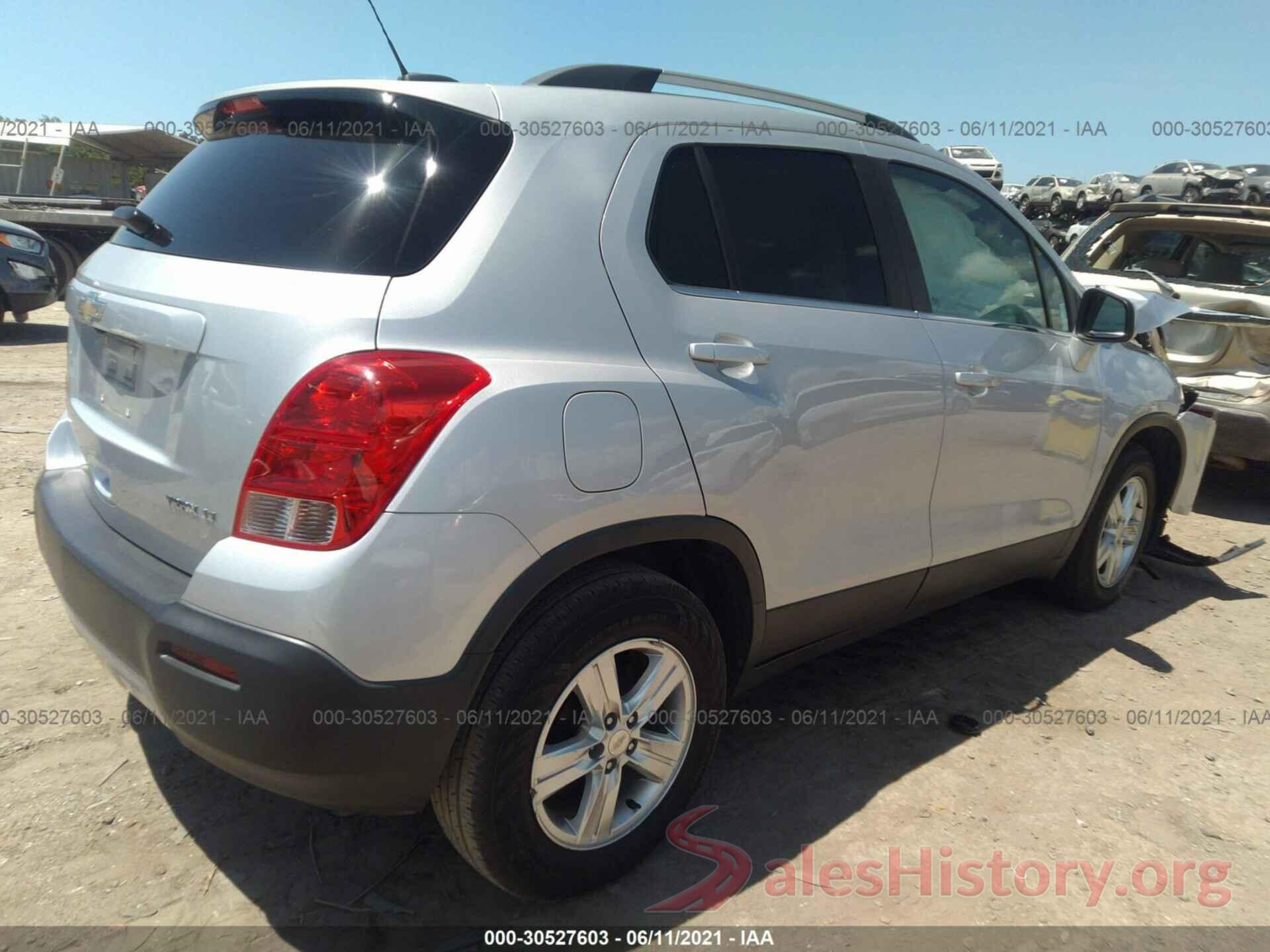 3GNCJLSB3GL167239 2016 CHEVROLET TRAX