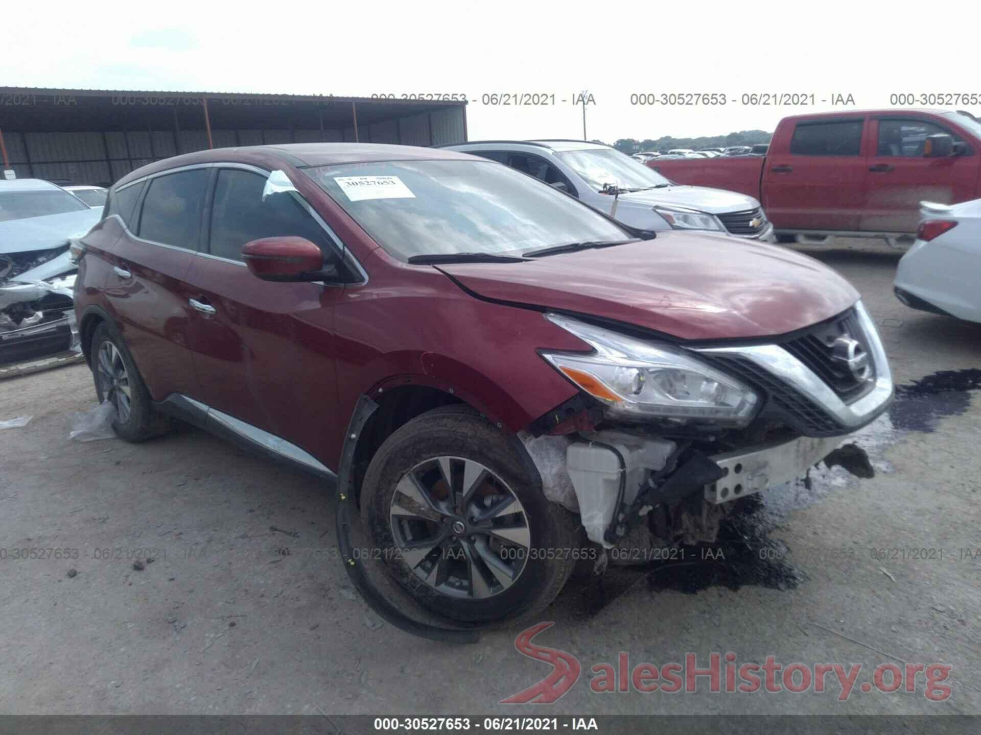 5N1AZ2MGXGN155208 2016 NISSAN MURANO