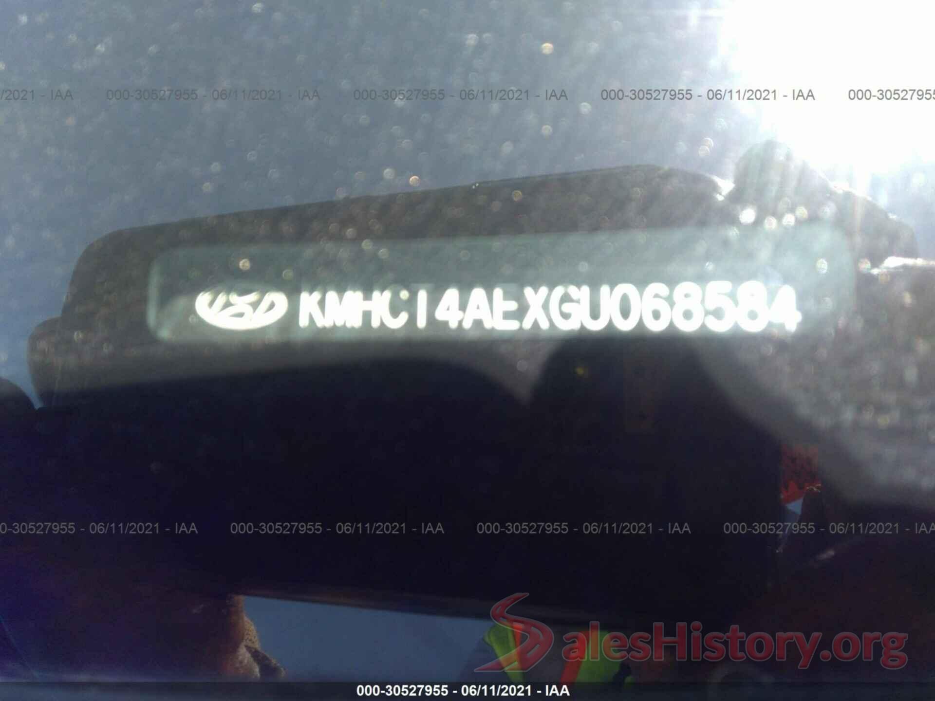 KMHCT4AEXGU068584 2016 HYUNDAI ACCENT