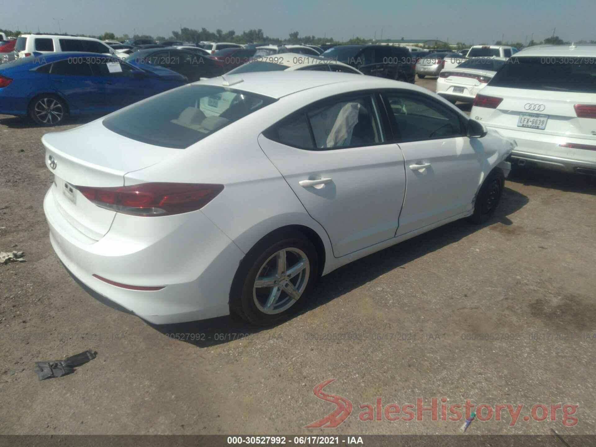 5NPD84LF7JH287195 2018 HYUNDAI ELANTRA