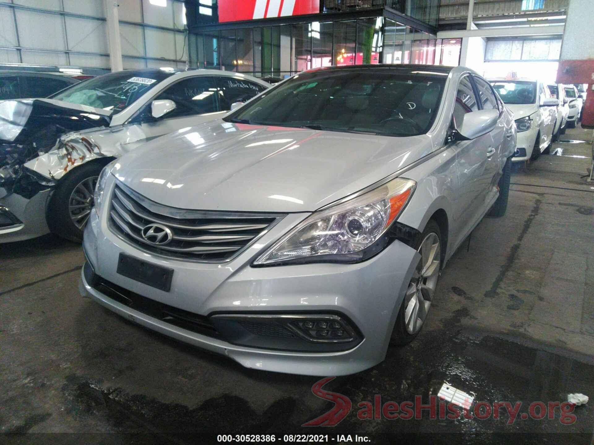 000FH4JG4GA529893 2016 HYUNDAI AZERA